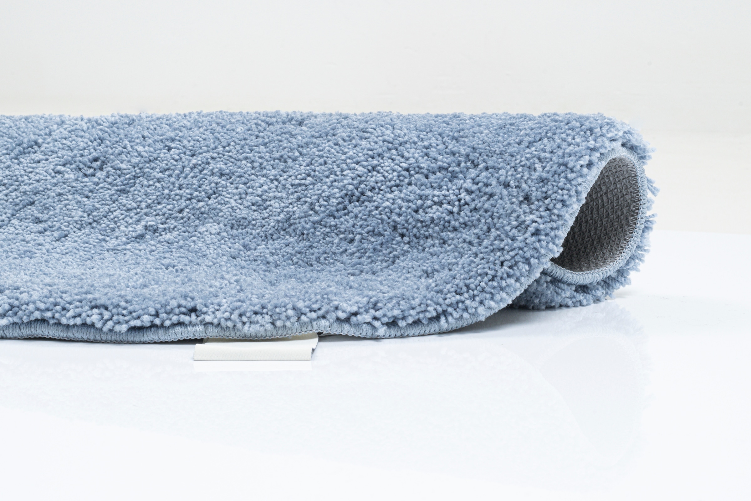 TOM TAILOR Badematte »Cozy Bath UNI«, rutschhemmend beschichtet, fußbodenheizungsgeeignet, Badteppich, Uni Farben, rechteckig, rund und oval erhältlich