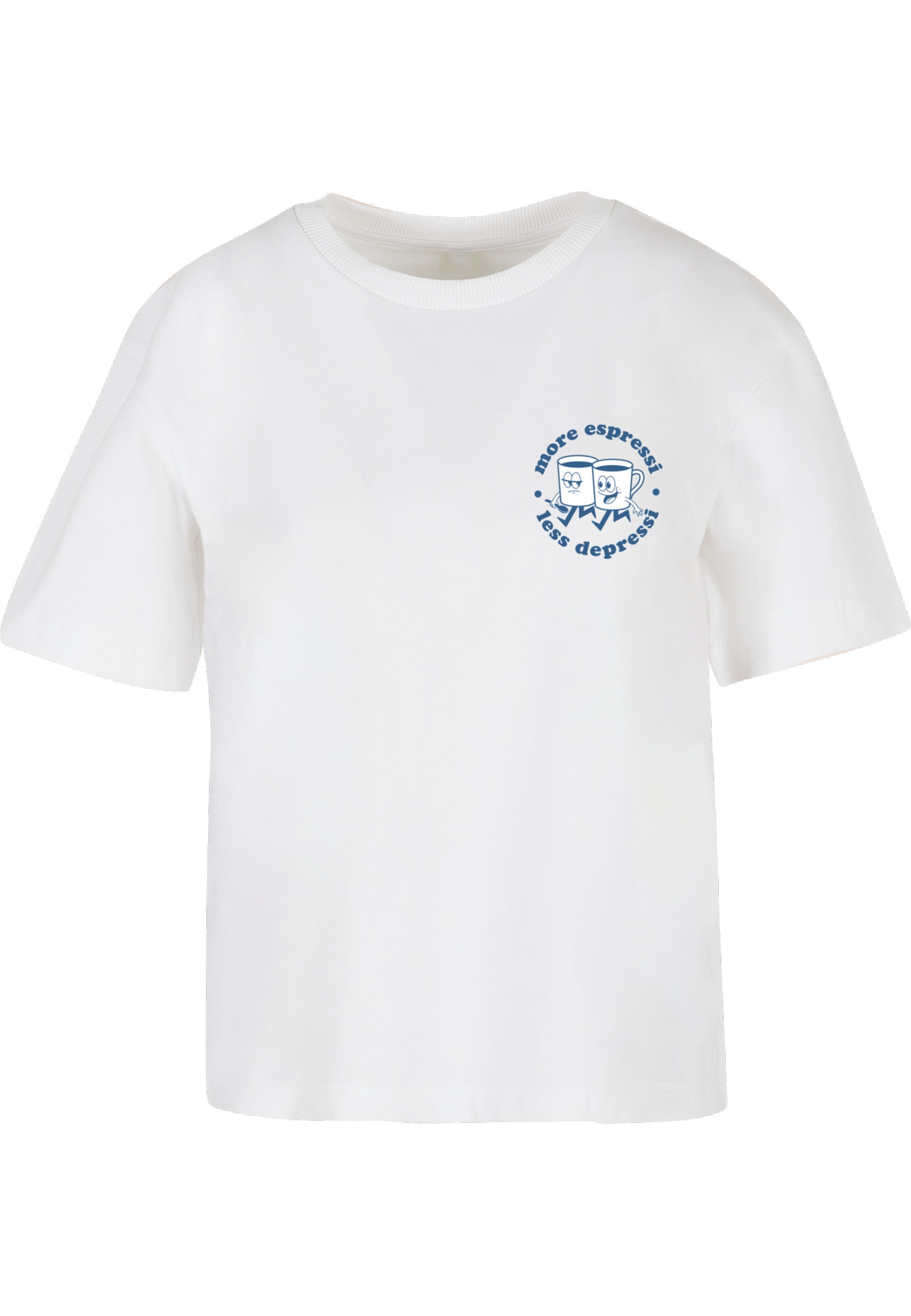 Miss Tee T-Shirt "Miss Tee Damen Daily Espresso Tee" 1 Stk. günstig online kaufen