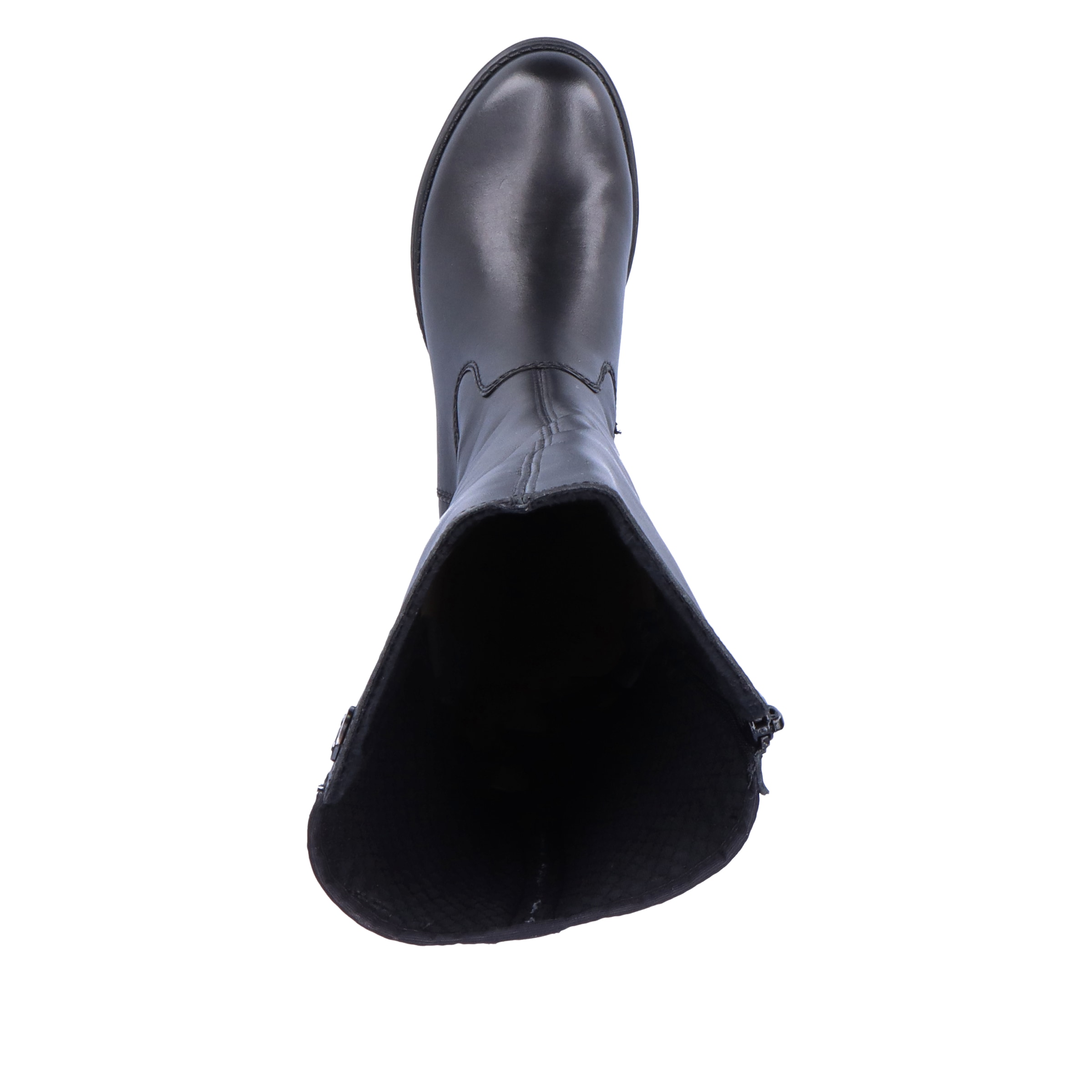 Rieker Stiefel  Langschaftstiefel mit Stretch am Schaft, Blockabsatz