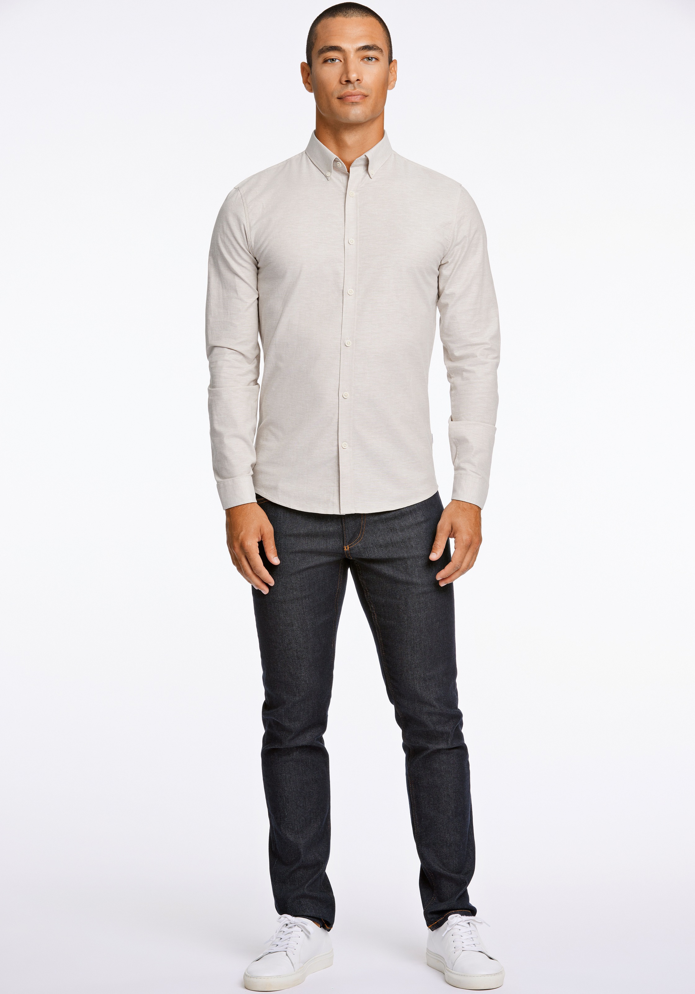 LINDBERGH Businesshemd, mit Button-down-Kragen