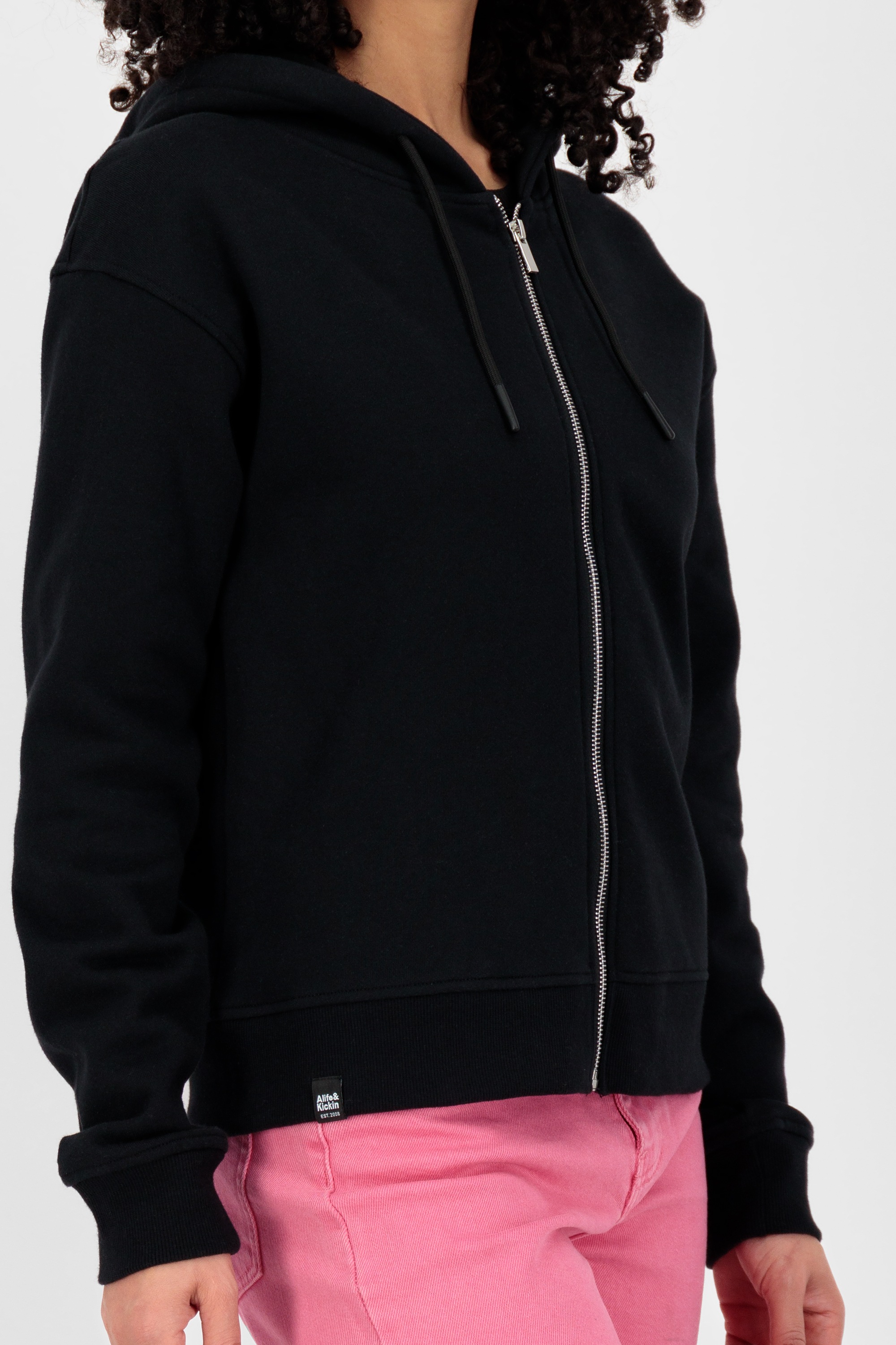 Alife & Kickin Sweatjacke »Damen RanaAK A«, Hoodie mit Reißverschluss und Kapuze, Kapuzensweatjacke