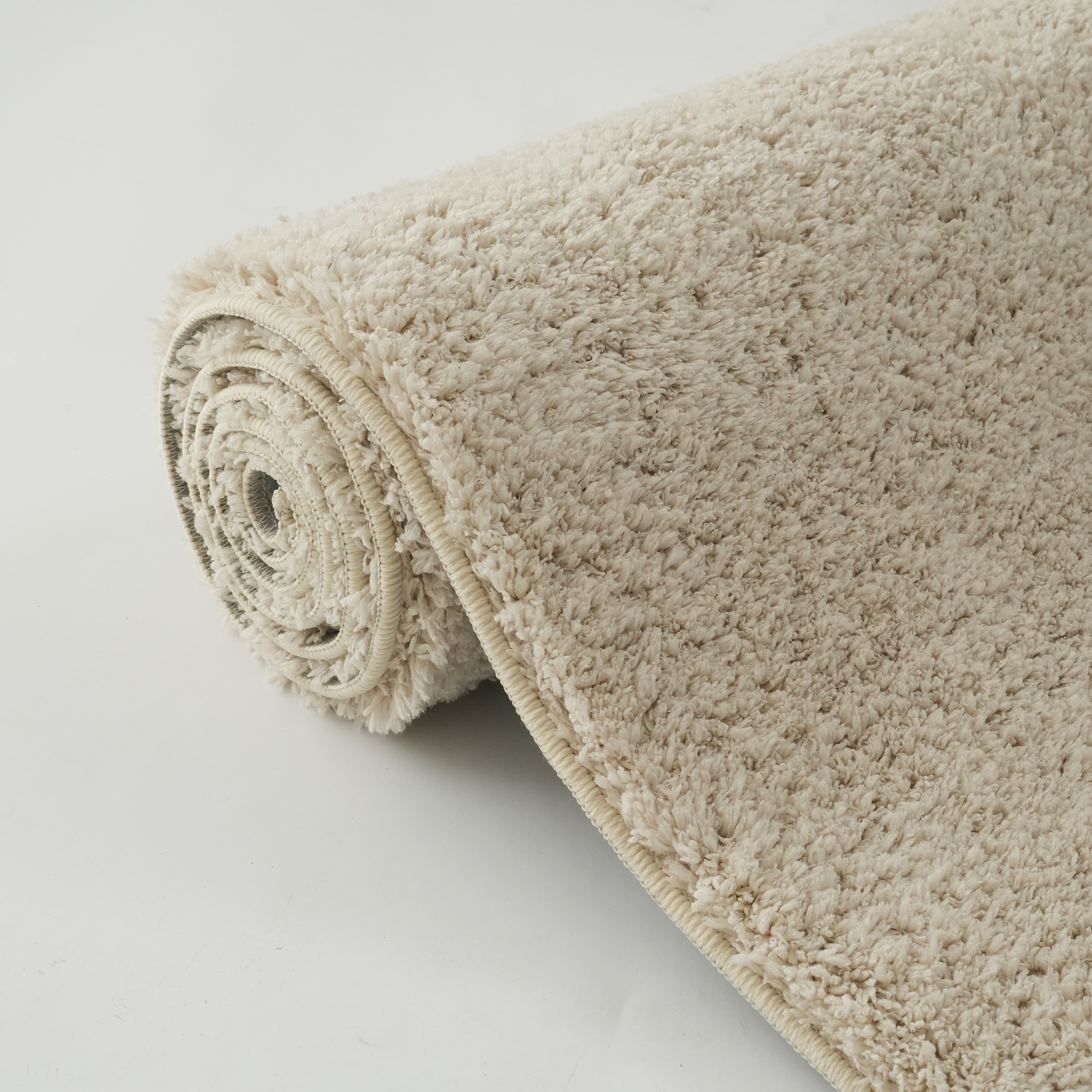 OTTO home Teppich »Cali Shaggy« rechteckig 22 mm Höhe Uni-Farben, kuschelig, & weich, waschbar, Wohnzimmer, Schlafzimmer