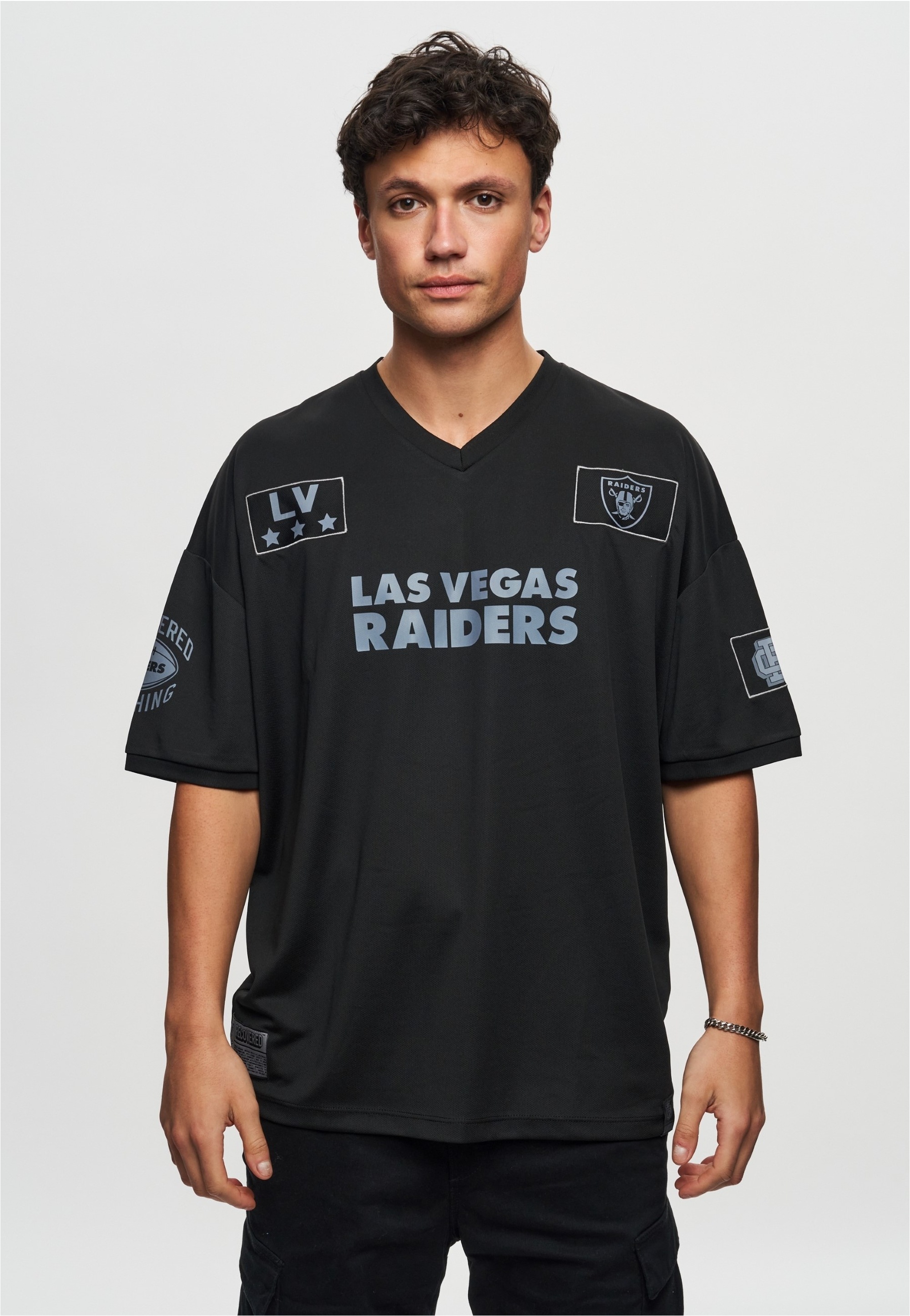 Recovered Marškinėliai »NFL Raiders LV 20 Oversi...