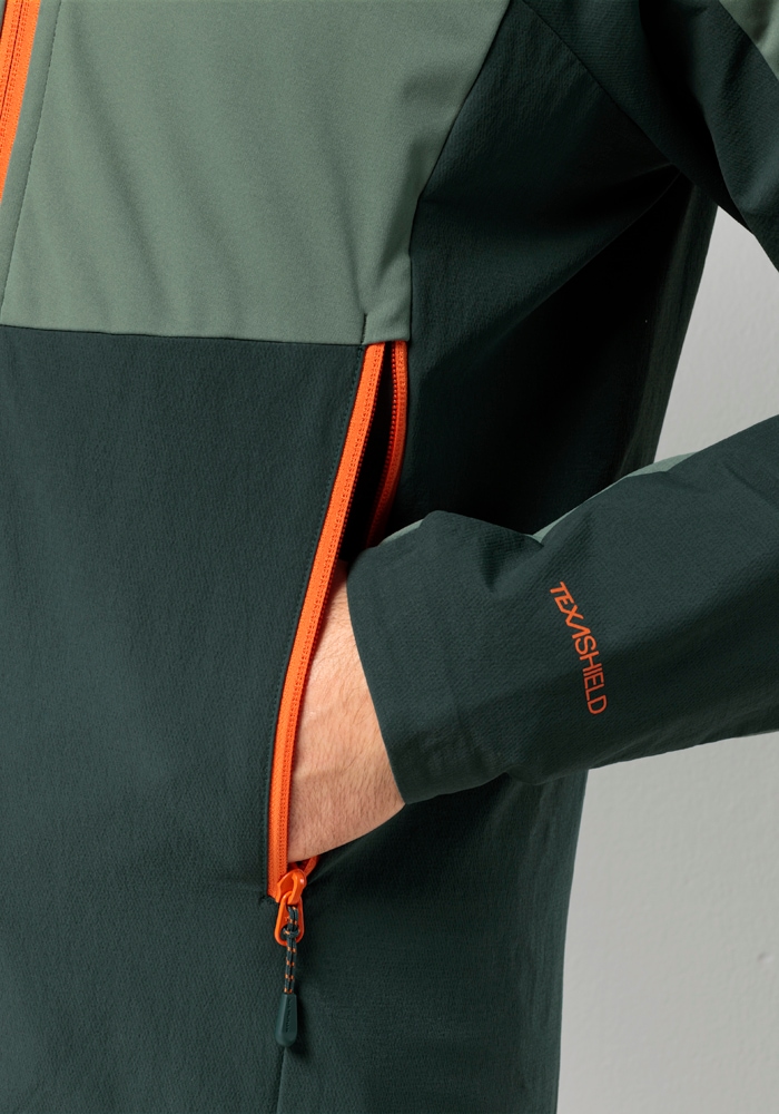 Jack Wolfskin Outdoorjacke »BRISSTAL HOODY M«, mit Kapuze