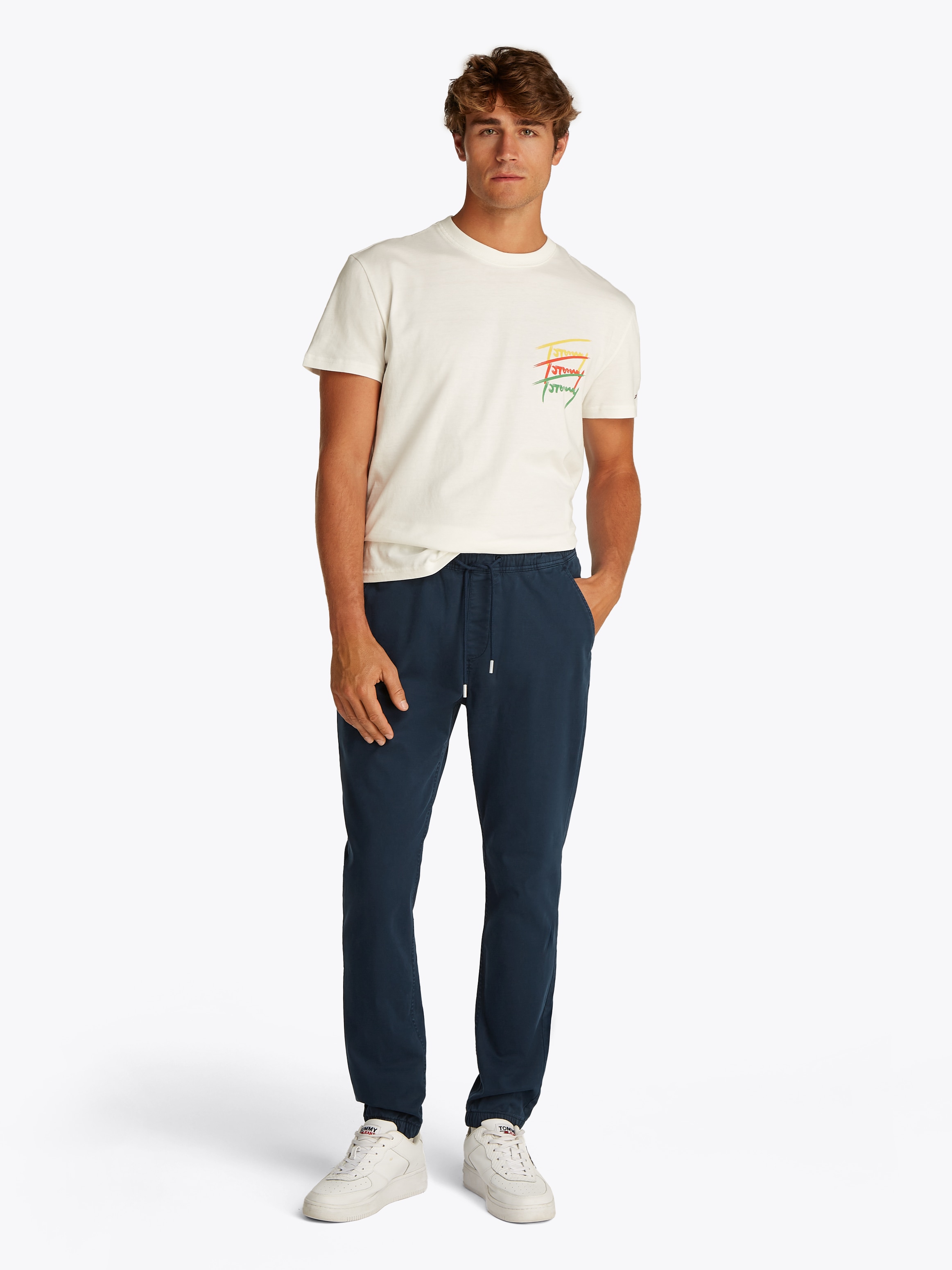 Tommy Jeans Stoffhose »TJM AUSTIN JOG«, Mit Kordelzug