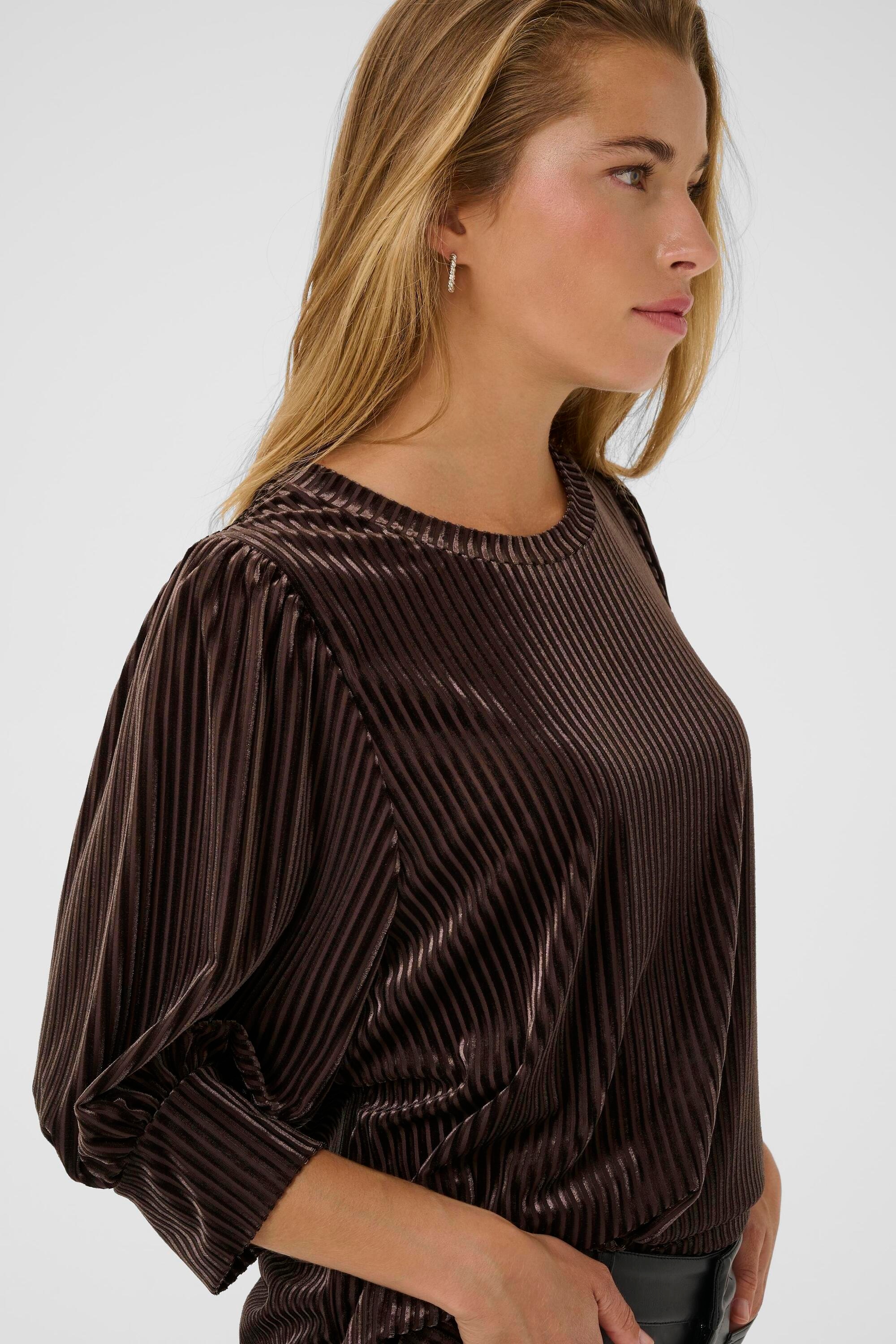 KAFFE Langarmbluse »Damen Bluse langarm KAcaca«