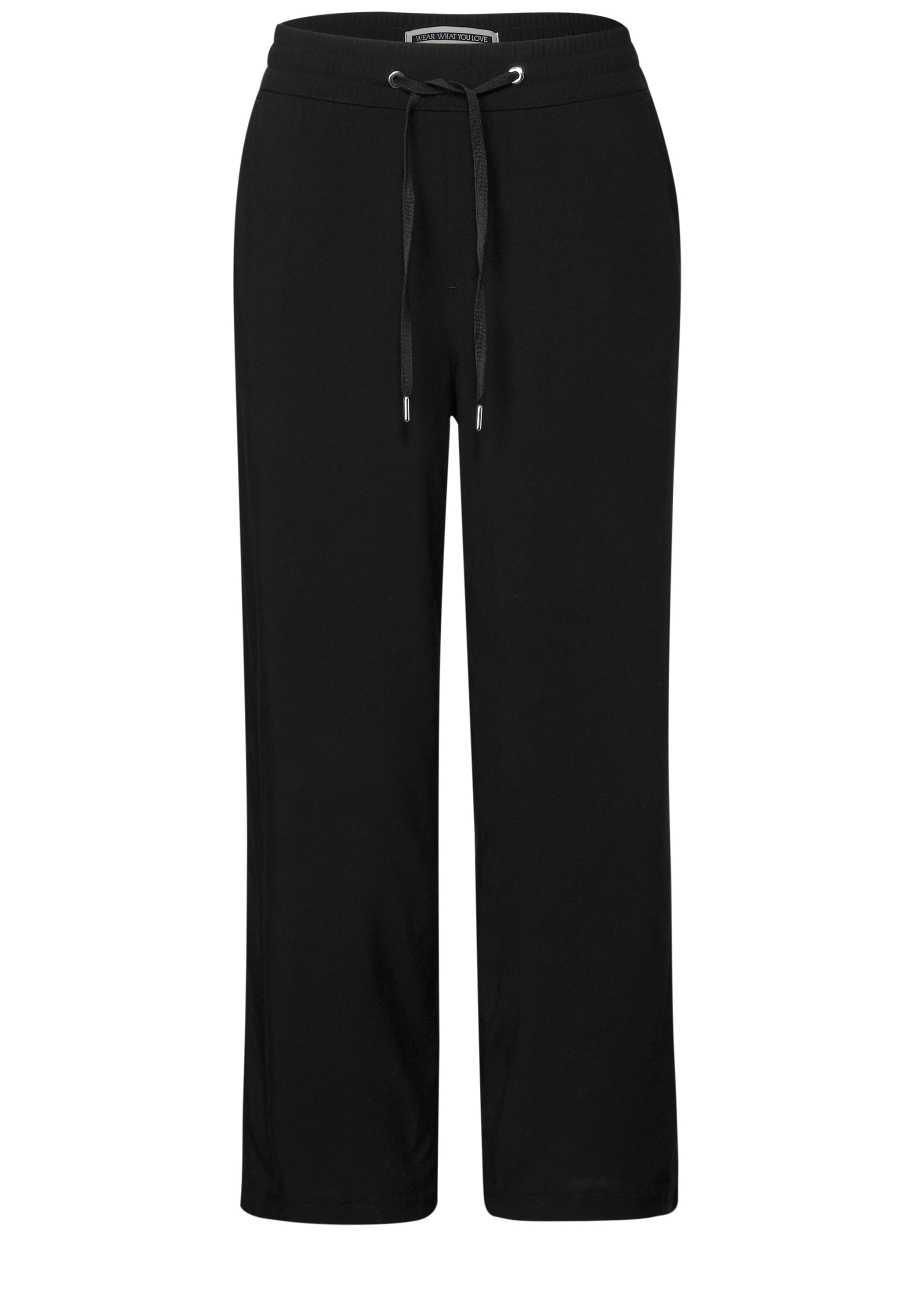 STREET ONE Stoffhose, High Waist