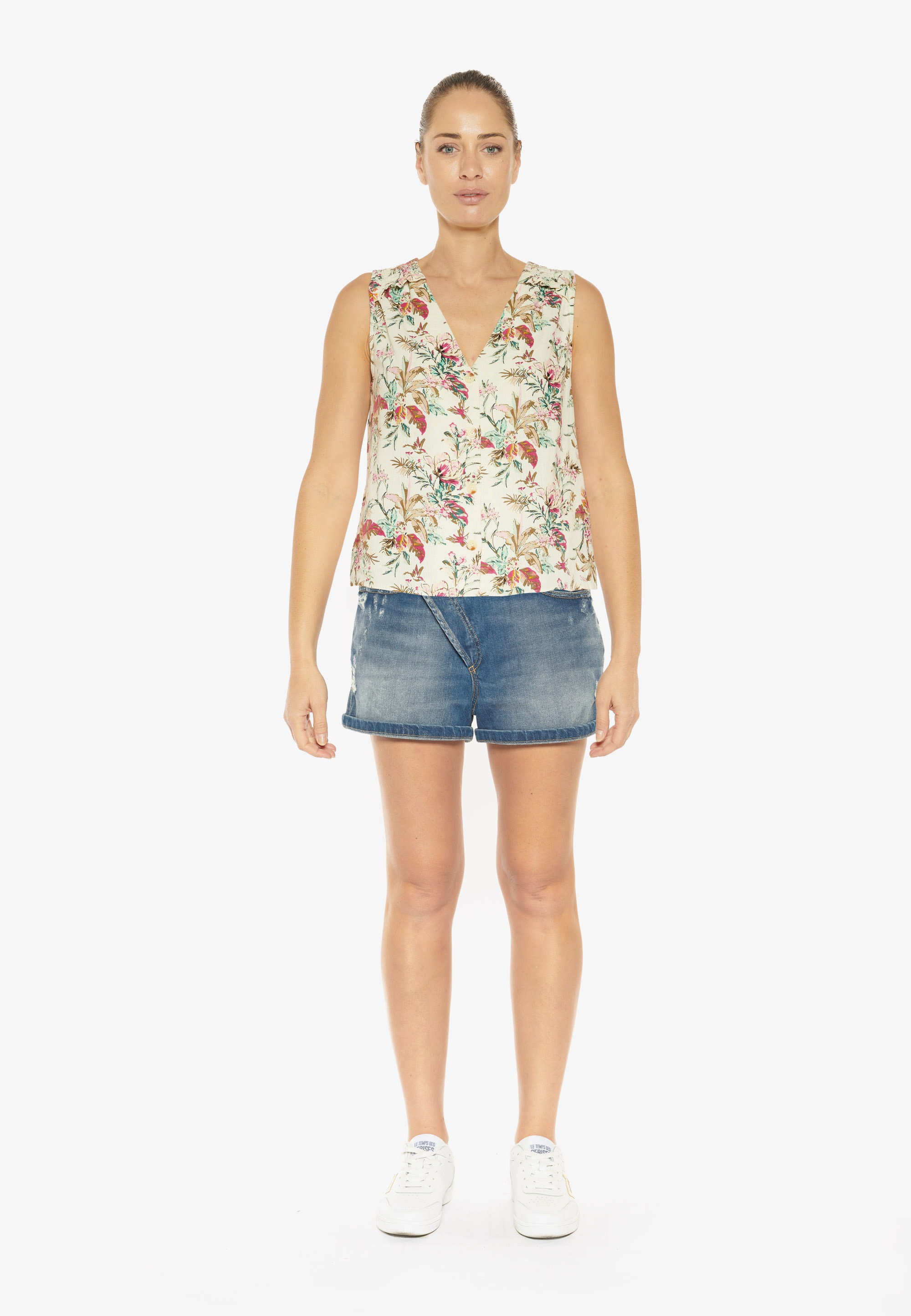 Le Temps Des Cerises Shorts »MOSTA«, im asymmetrischen Design