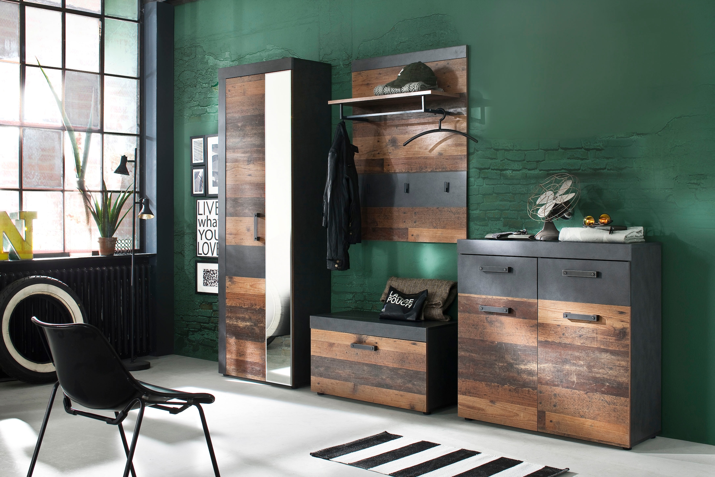 Home affaire Garderoben-Set »Ilana« Set, 4 Stk. tlg.