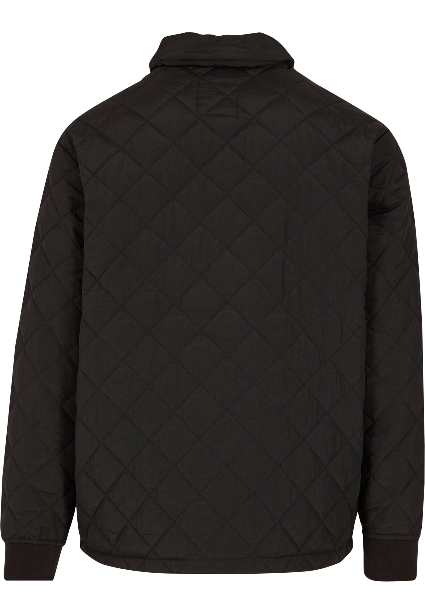 URBAN CLASSICS Allwetterjacke »Urban Classics Quilted Overshirt«, (1 St.), ohne Kapuze