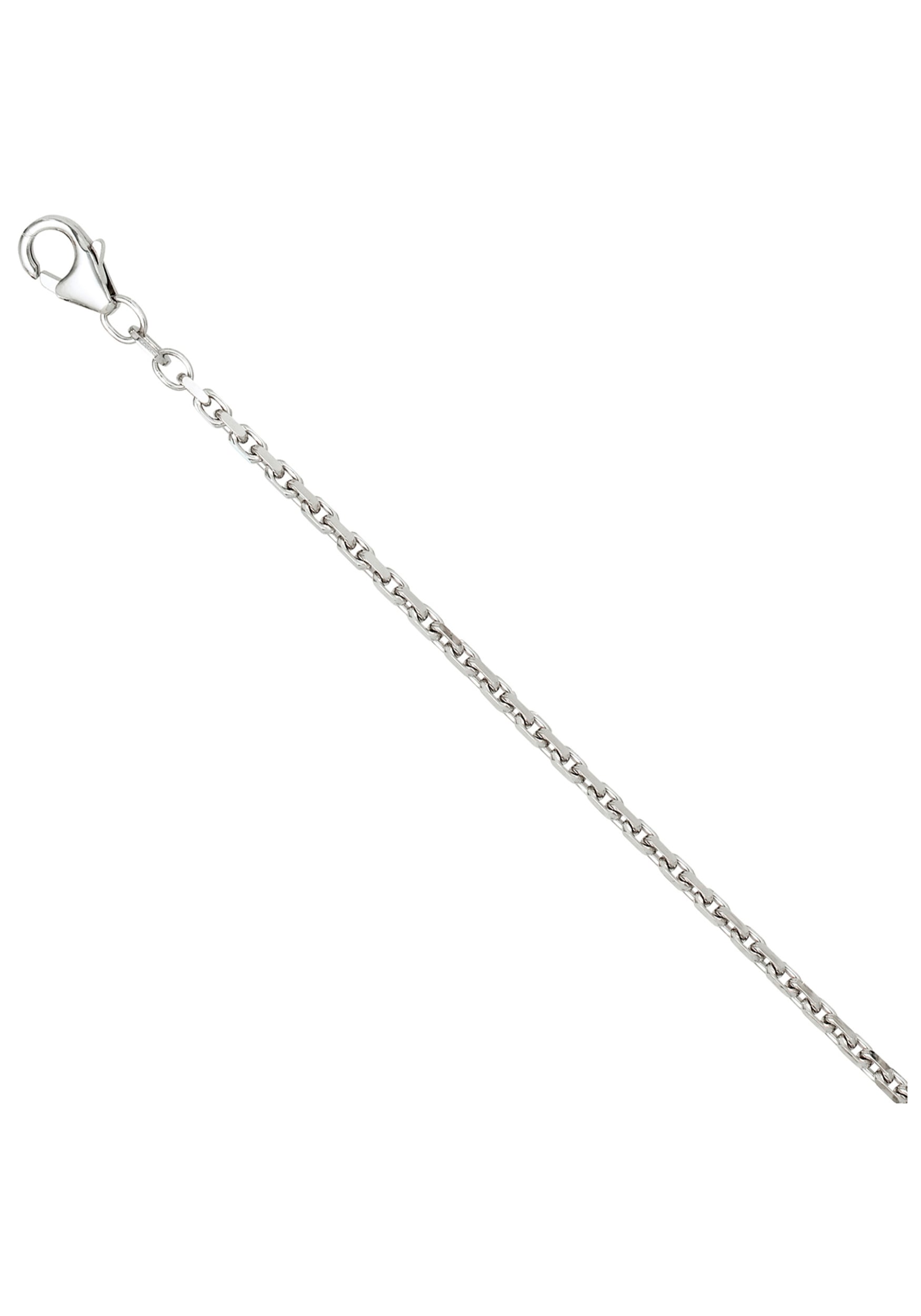 JOBO Silberkette, Ankerkette 925 Silber 50 cm 2 mm