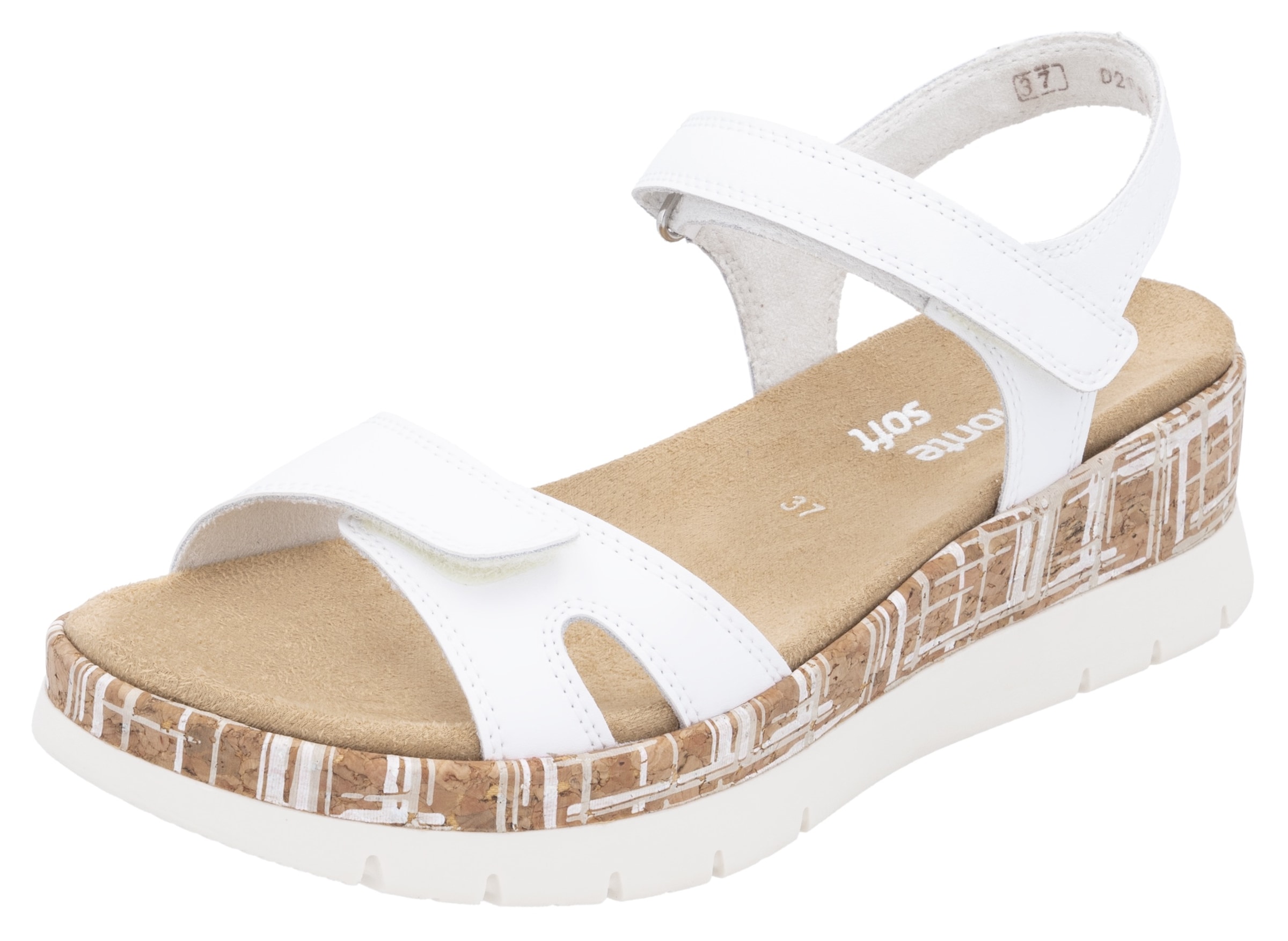 Remonte Keilsandalette, Riemchensandale, Bequemschuh, Sommerschuh mit Klett günstig online kaufen