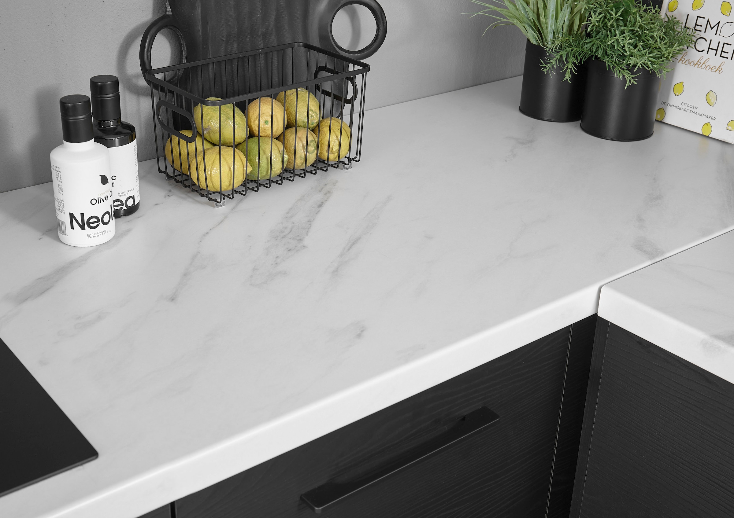 BASIC by Balculina Küchenzeile »Yorki«, Breite 320 cm, wahlweise mit E-Geräten