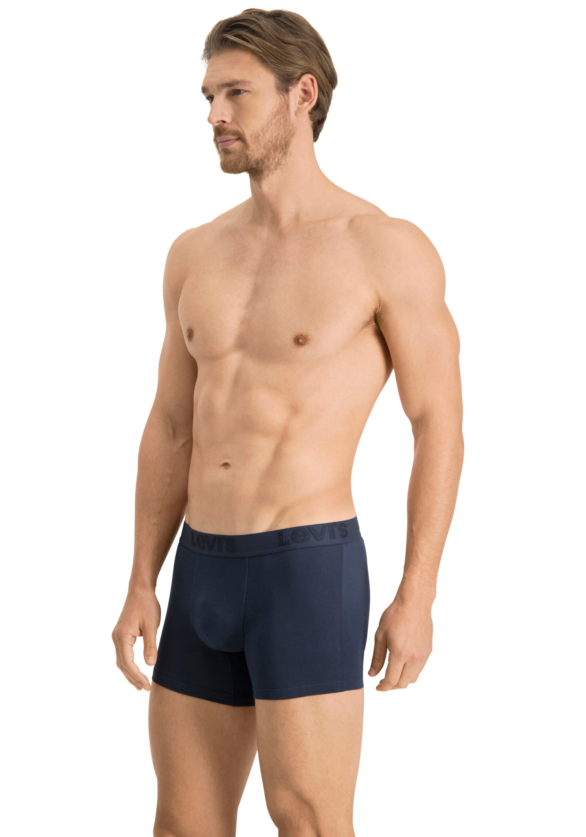 Thumbnail - Levis Boxershorts "LEVIS MEN PREMIUM BOXER BRIEF 3P" 3er Pack, mit breitem Logobund