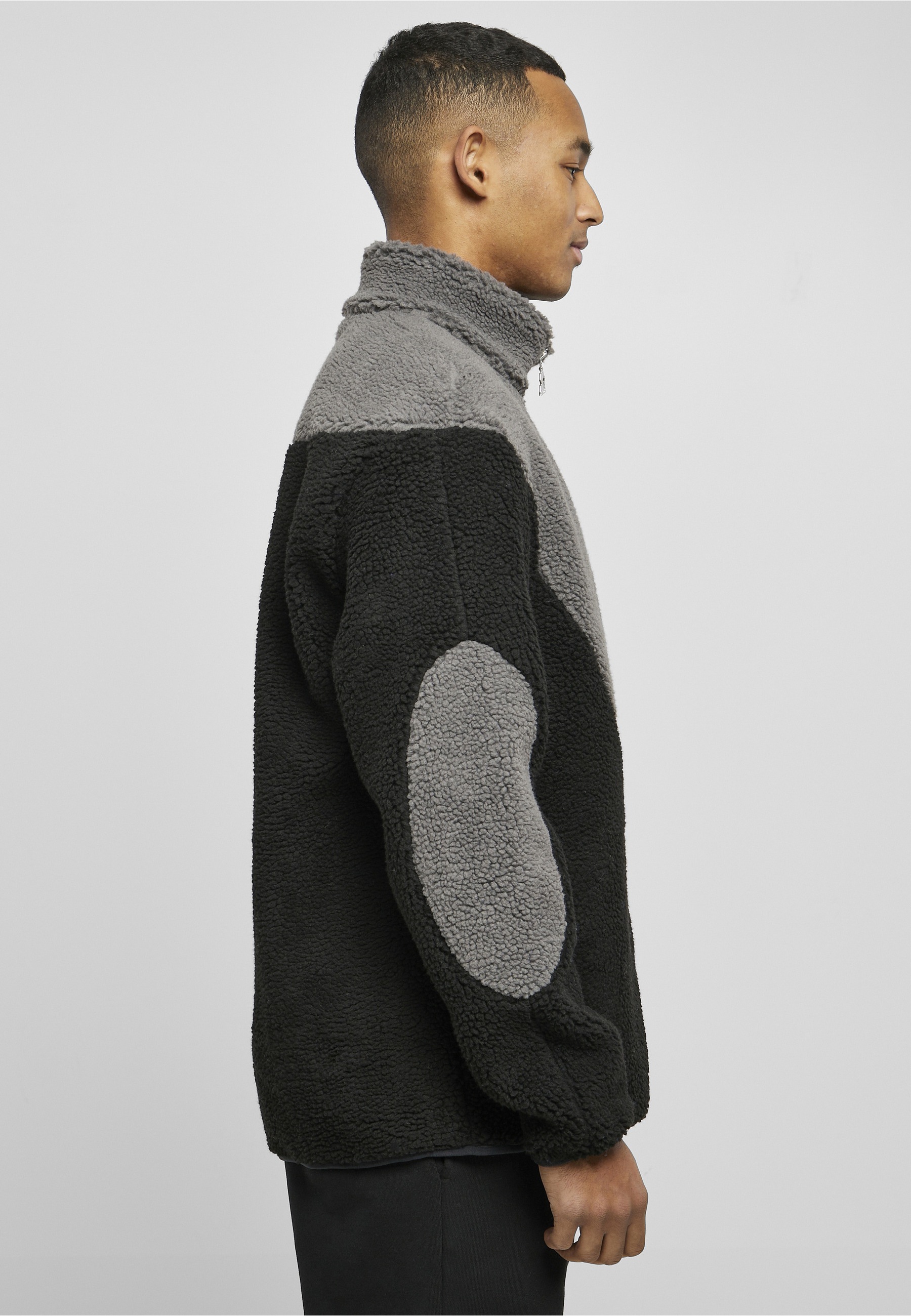 Starter Black Label Winterjacke »Starter Black Label Herren Starter Sherpa Fleece Jacket« 1 Stk. tlg. ohne Kapuze