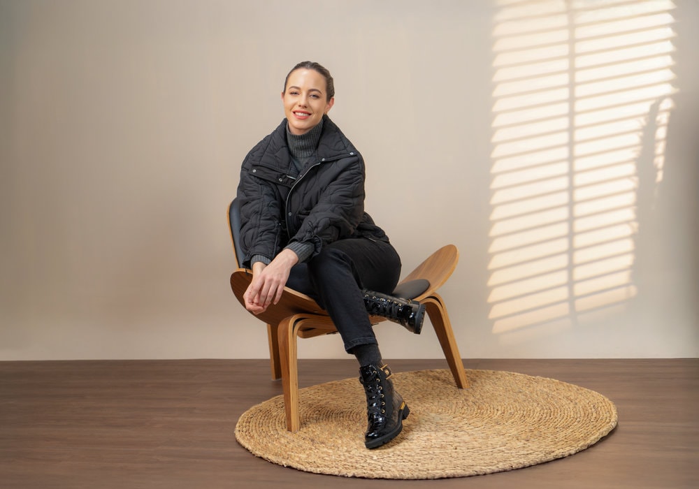 Remonte Schnürstiefelette, Blockabsatz, Schnürboots im Kroko-Look, Innenreißverschluss