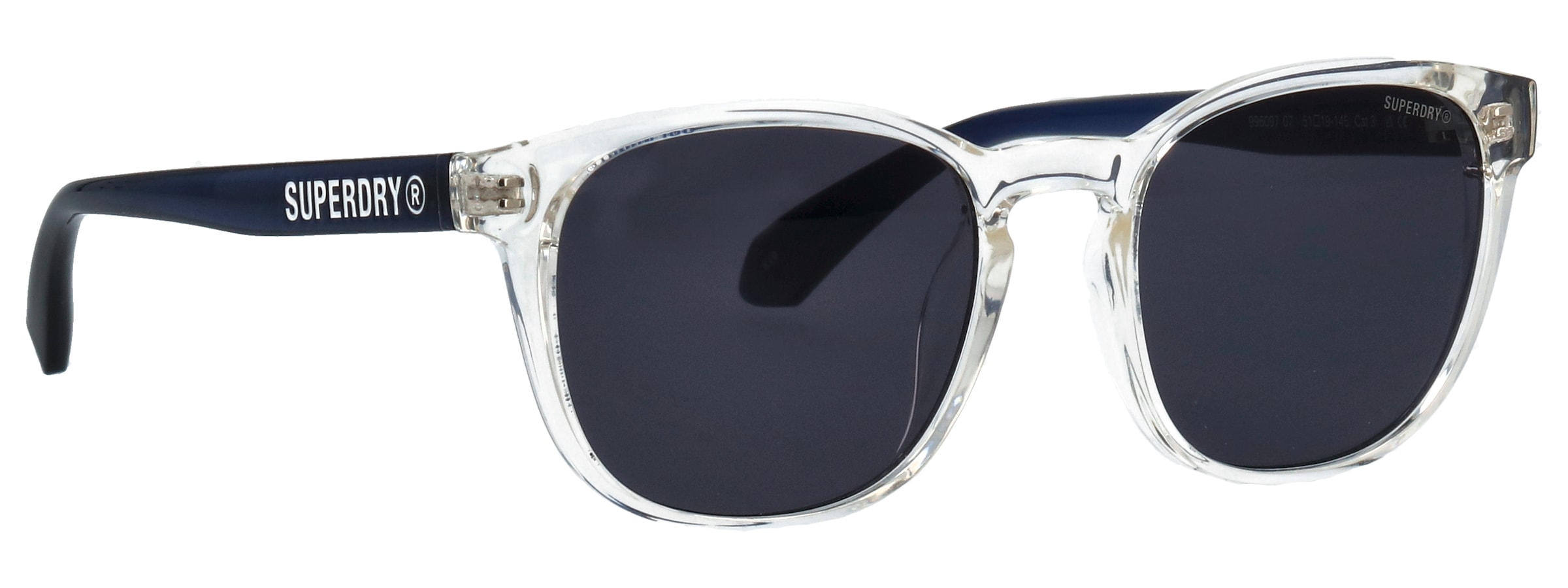 Superdry Sonnenbrille »Modell 996097« Form Karree/Soft, Logoschriftzug auf Bügel, Injectionfassung