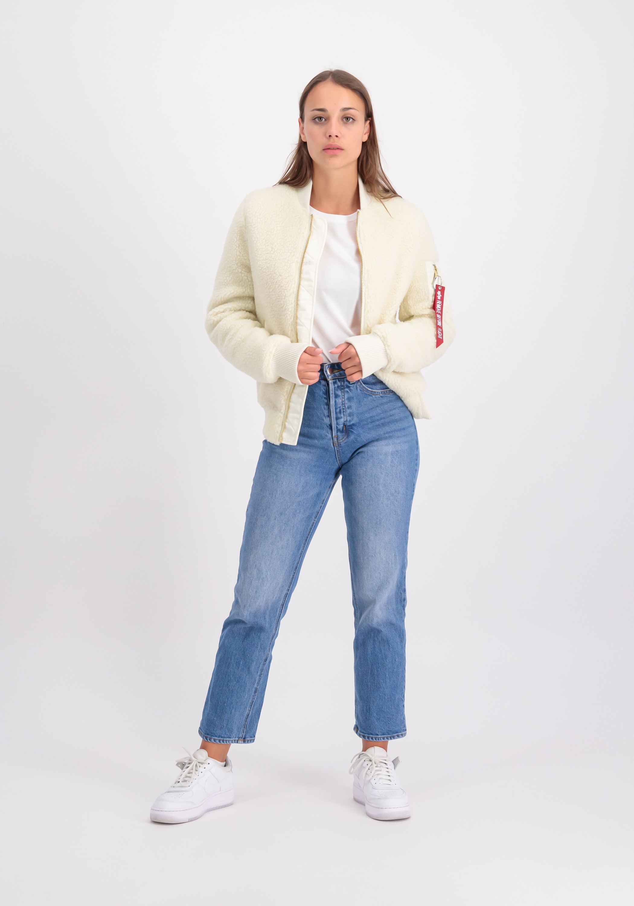Alpha Industries Bomberjacke »Alpha Industries Women - Bomber Jackets MA-1 VF Teddy Women«
