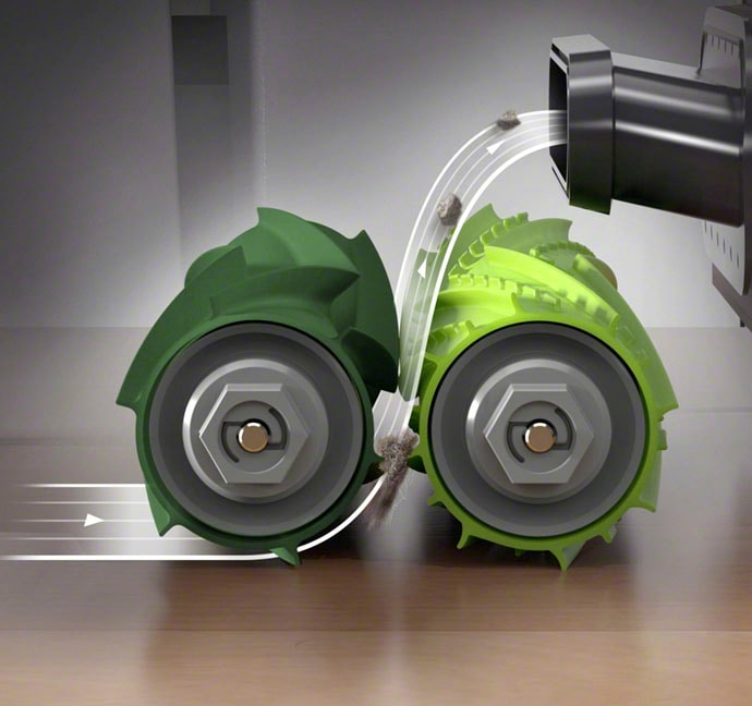Absaugstation | »Roomba BAUR Saugroboter iRobot Autom. Einzelraumkaritierung, App-/Sprachsteuerung, (i7558+)«, i7+
