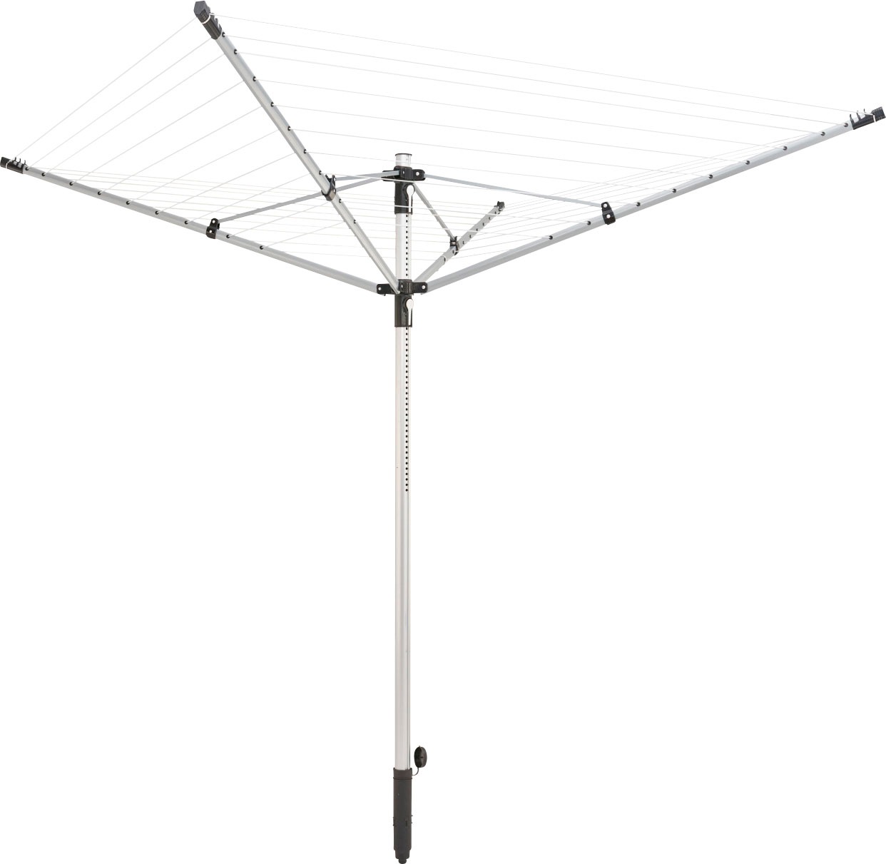 Leifheit Wäschespinne "LinoPush 500 schwarz" günstig online kaufen