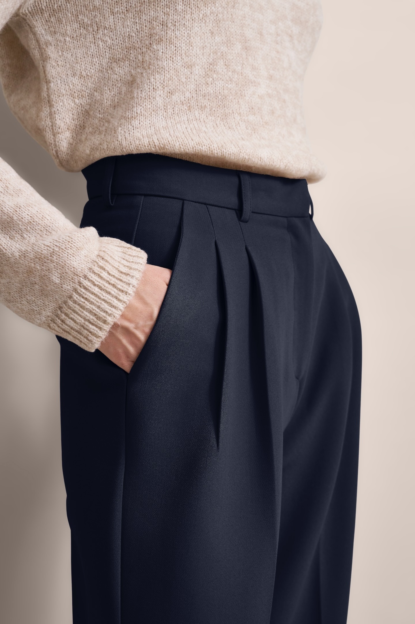 bugatti Stoffhose, aus elastischer Viskose