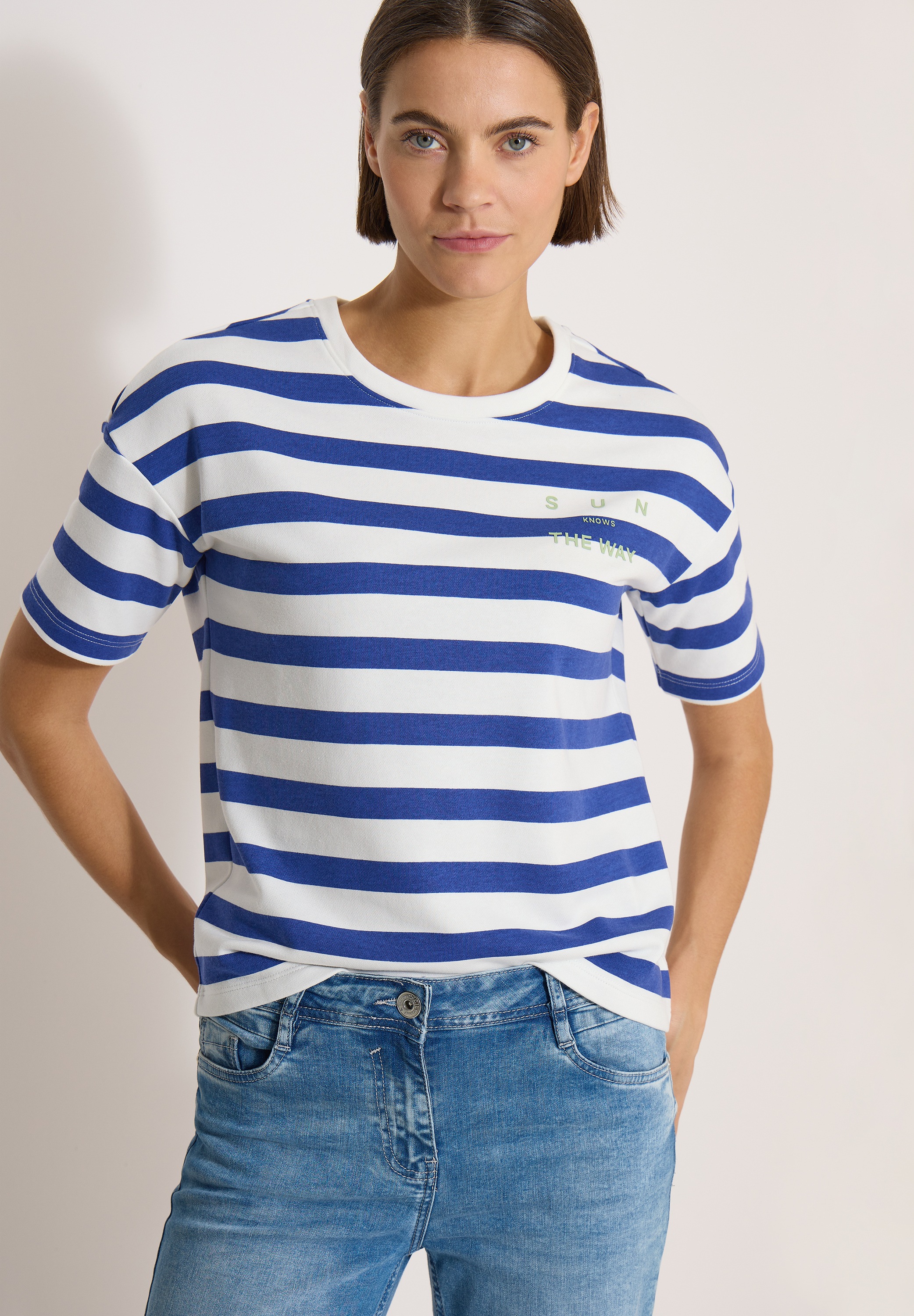 Cecil T-Shirt im Streifendesign