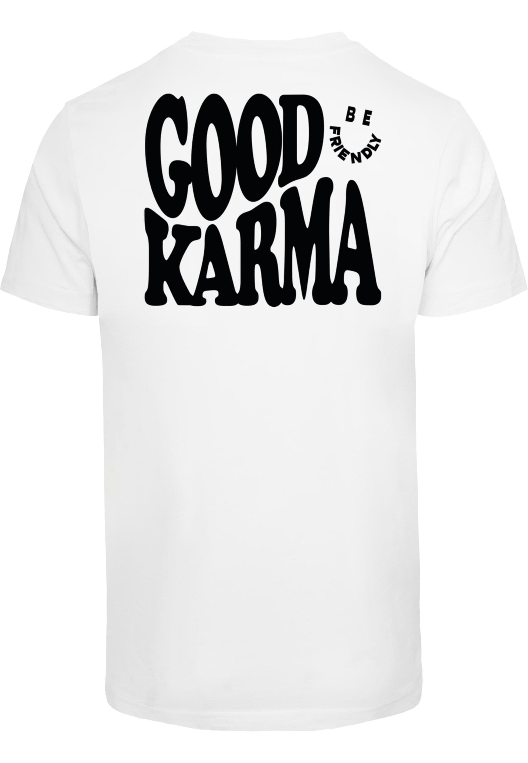 MisterTee T-Shirt "MisterTee Good Karma Friendly Tee", 1 Stk. günstig online kaufen