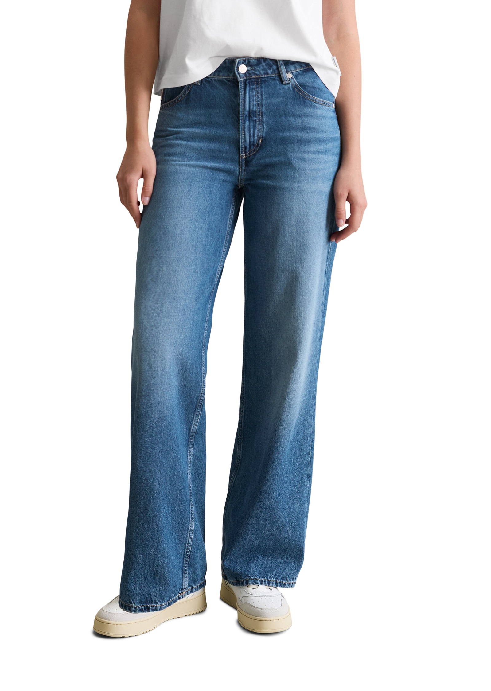 Marc OPolo DENIM 5-Pocket-Jeans "aus leichter Bio-Baumwoll-Qualität" günstig online kaufen