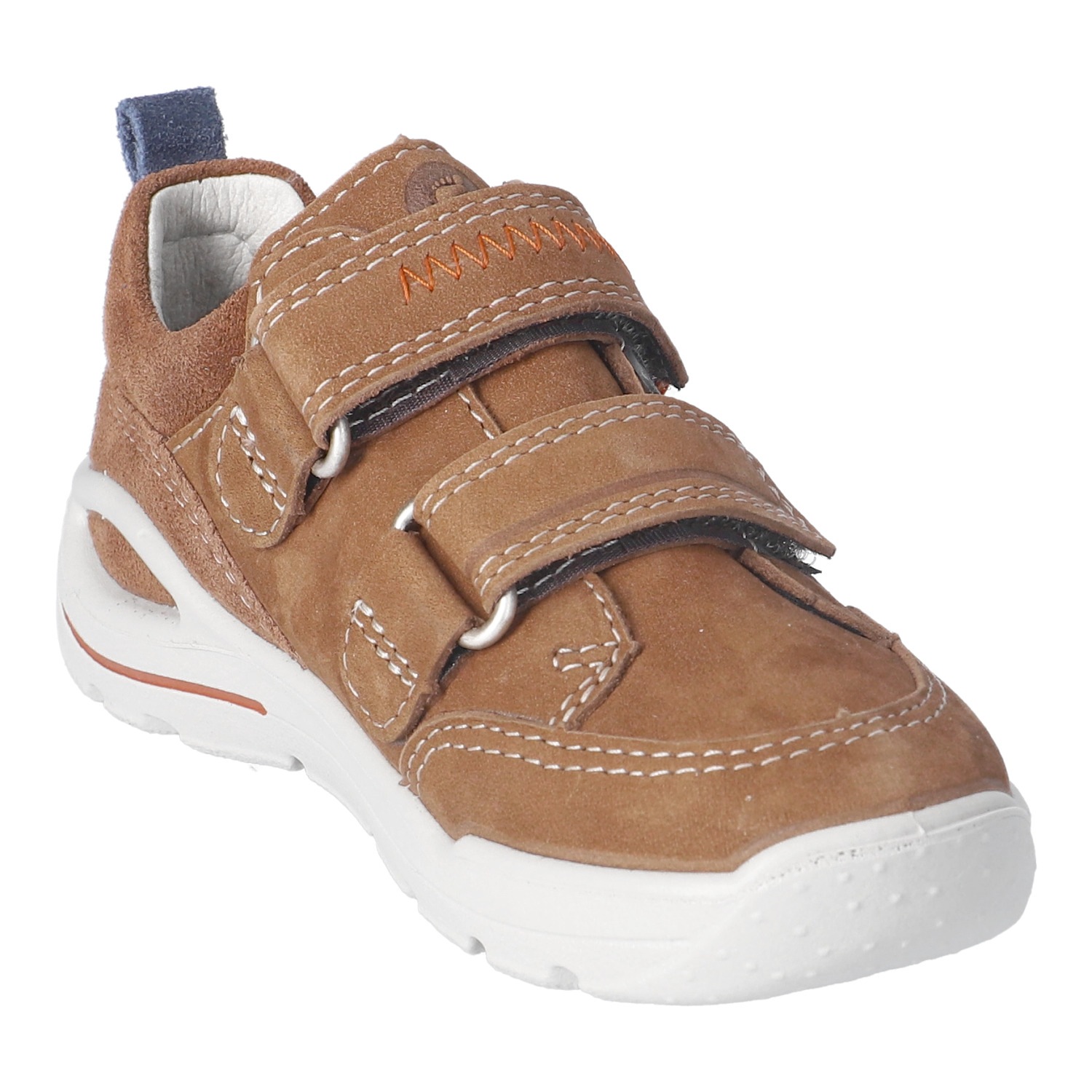 Ricosta Sneaker »June«  Halbschuh mit Klett, Größenschablone zum Download, WMS: weit