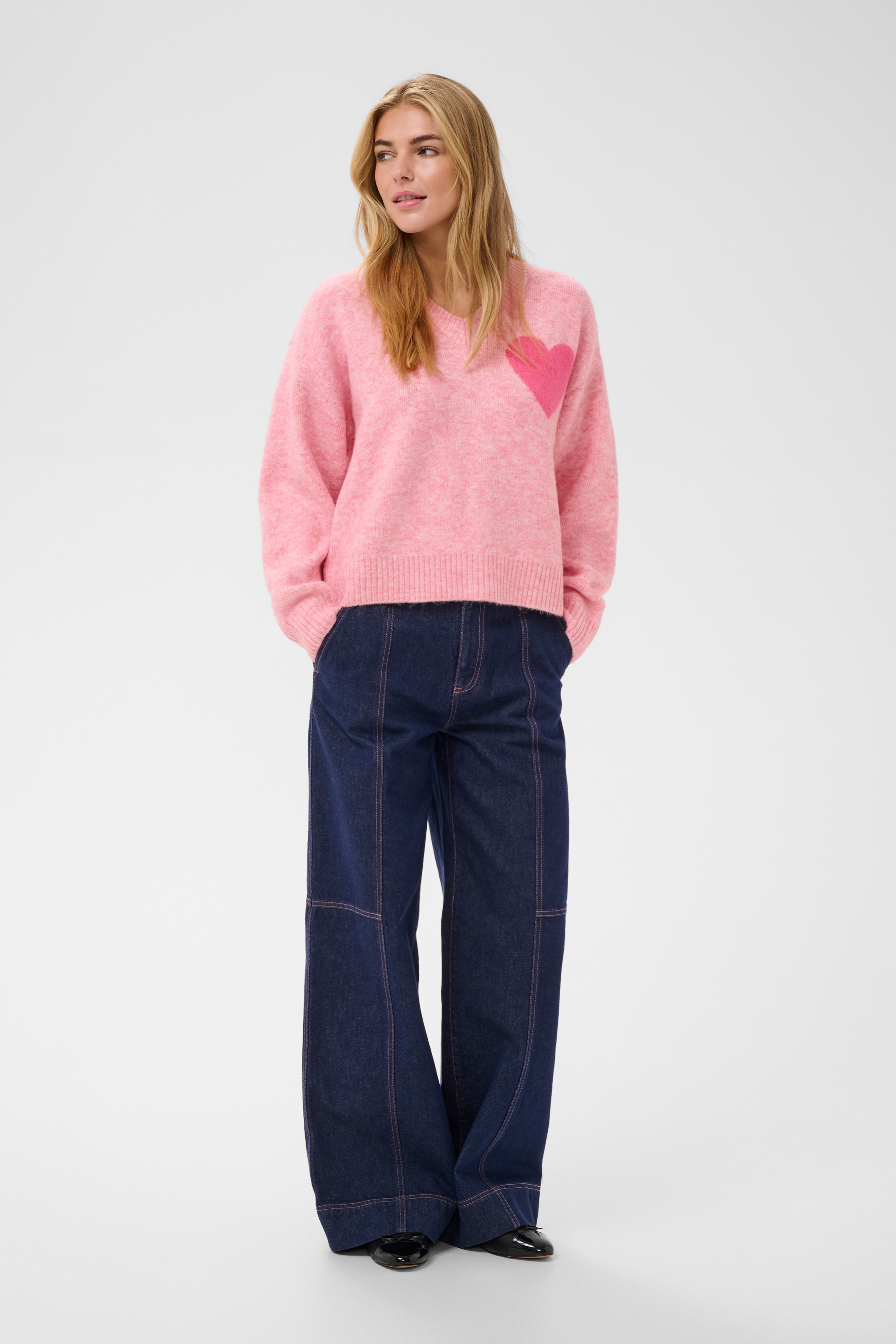 Saint Tropez Strickpullover »PariaSZ V-Neck Pullover«