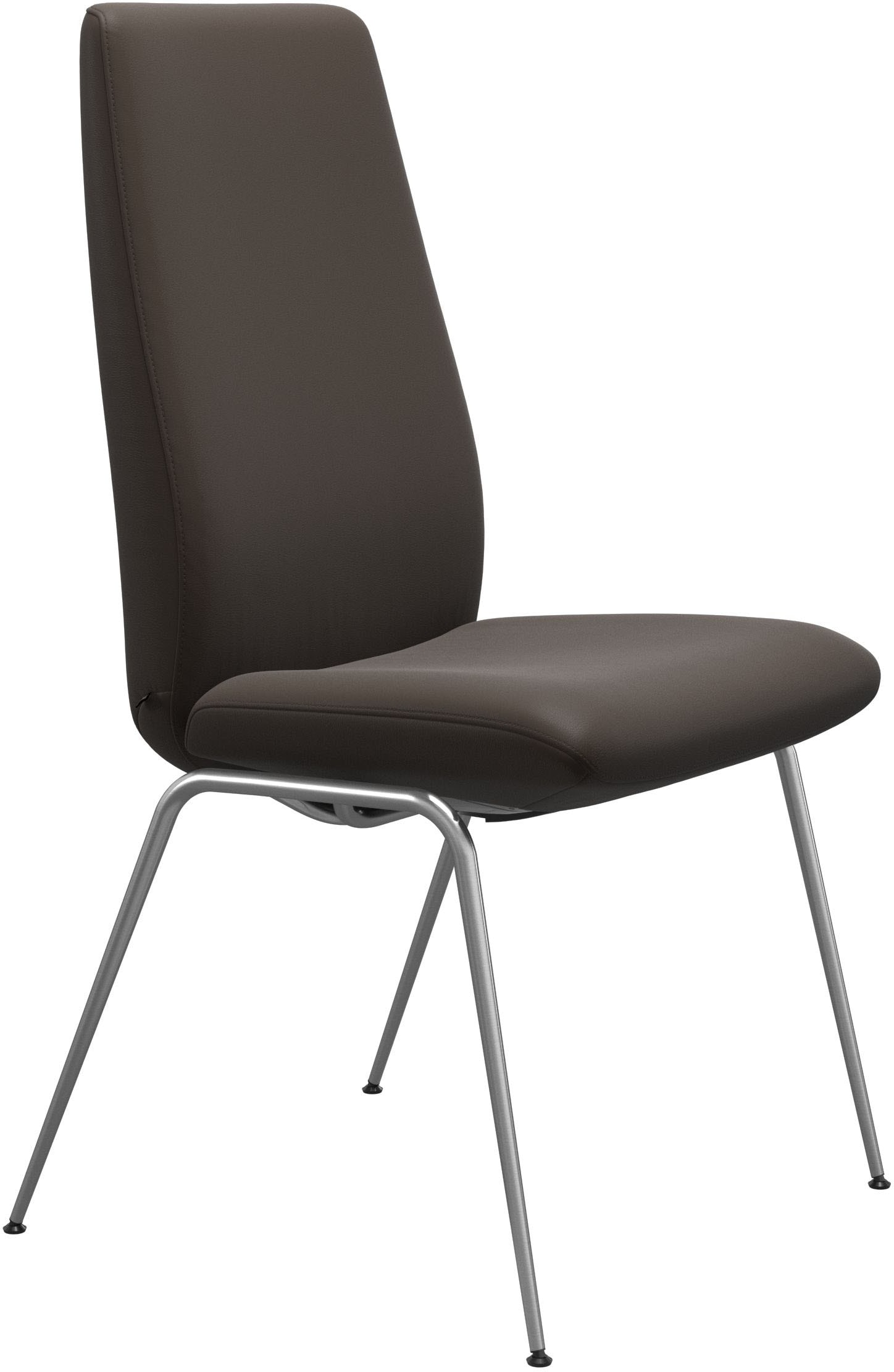Stressless® Polsterstuhl »Laurel«, Leder BATICK, High Back, Größe L, mit Beinen aus Stahl in Schwarz matt