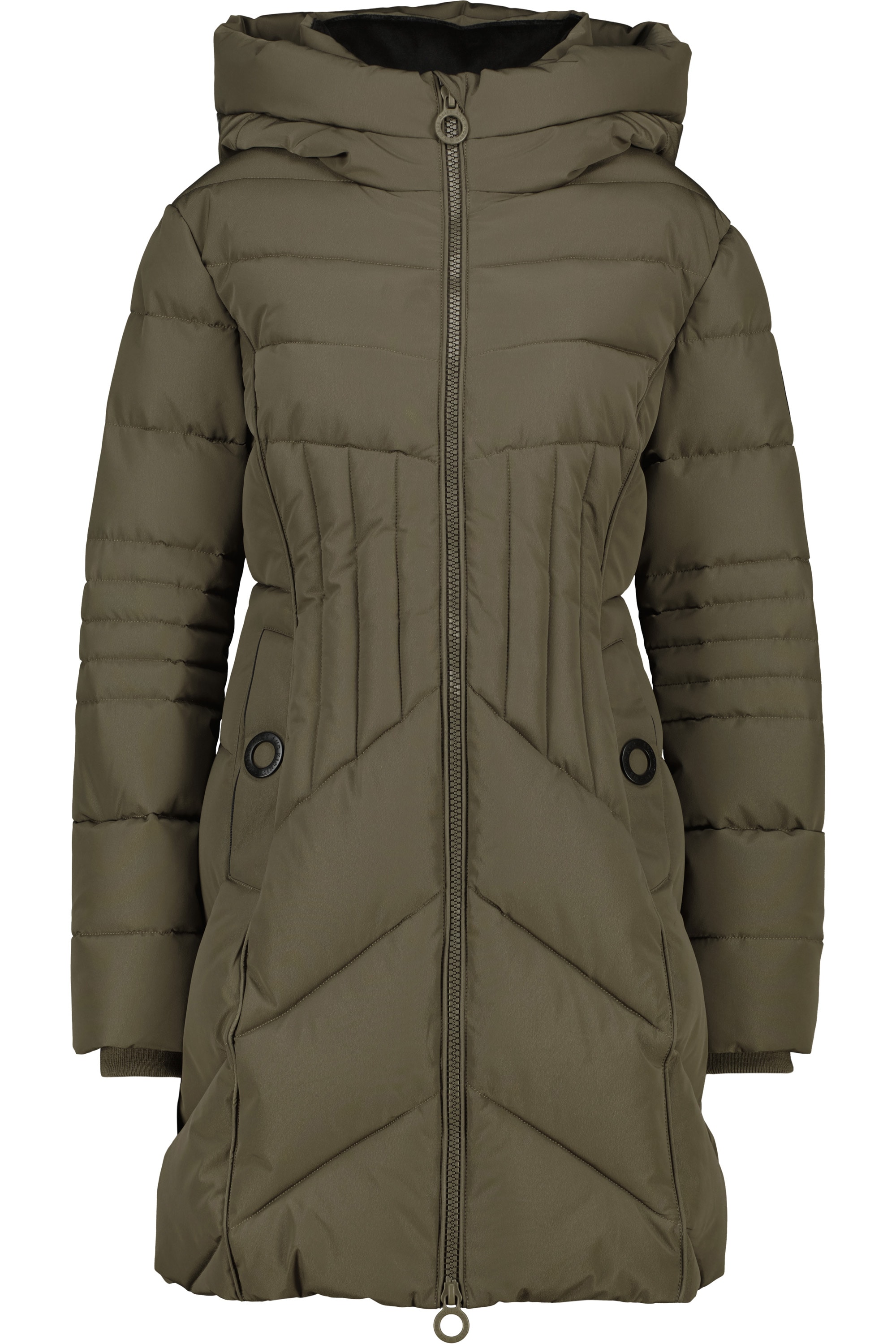 Winterjacke »Damen PriskaAK A«, mit Kapuze, Gefütterter kurzer Mantel mit...