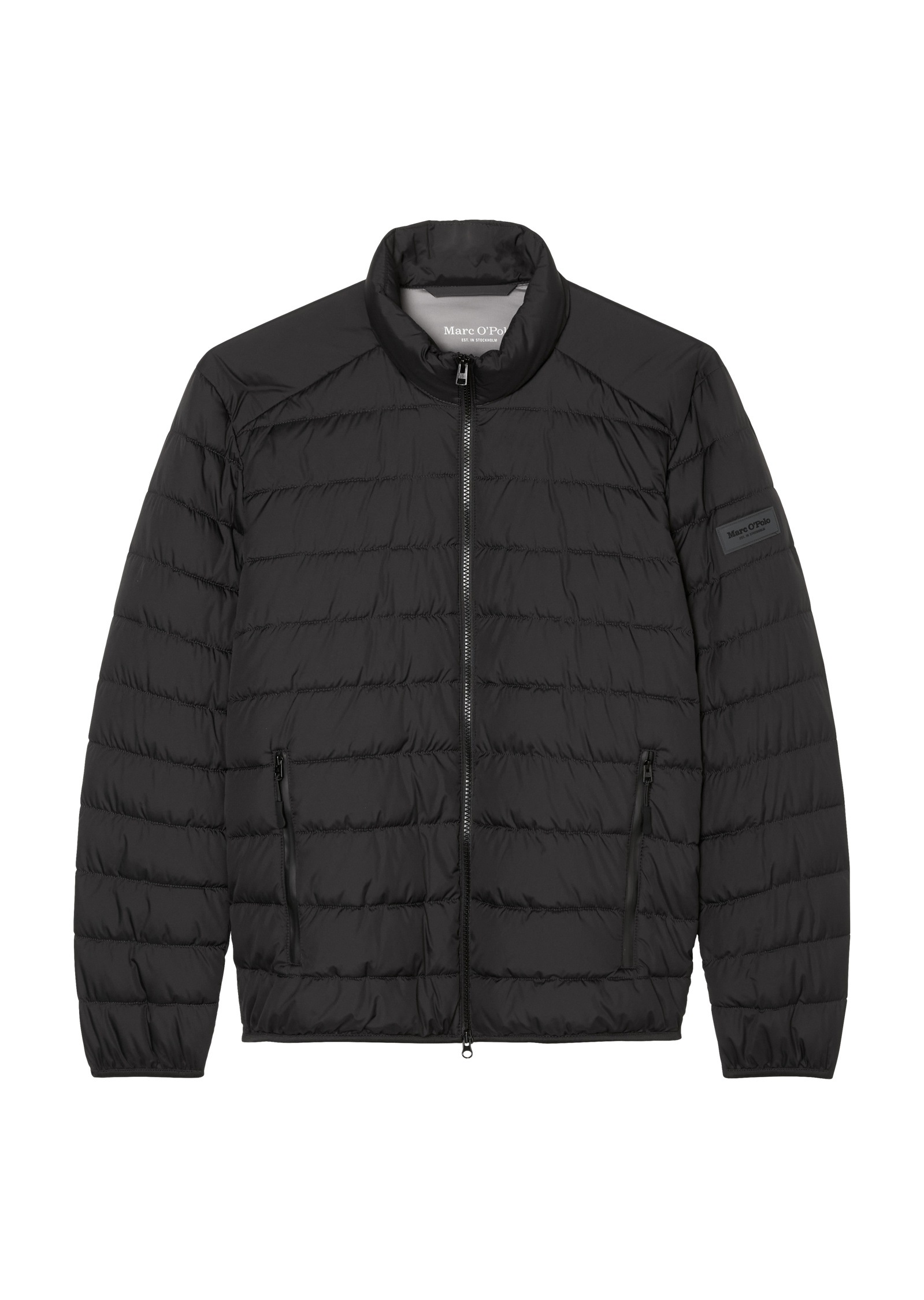 Marc O'Polo Outdoorjacke »aus recycelter Qualität«, ohne Kapuze