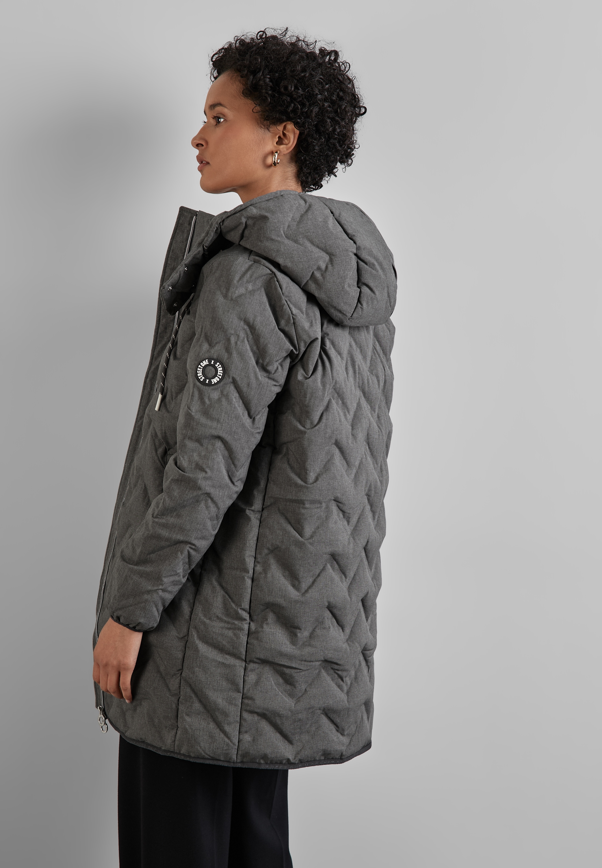 STREET ONE Steppjacke, mit Kapuze, mit Kapuze