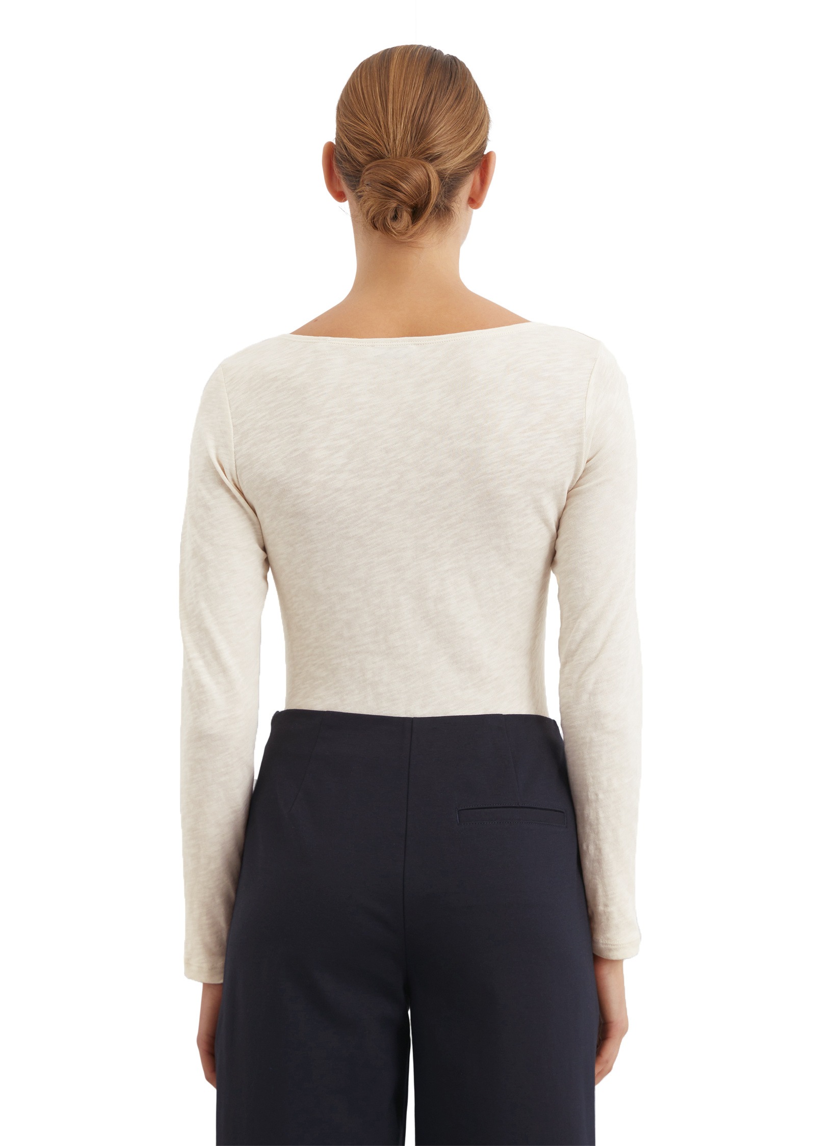 Marc O'Polo Langarmshirt »aus Slub Jersey«