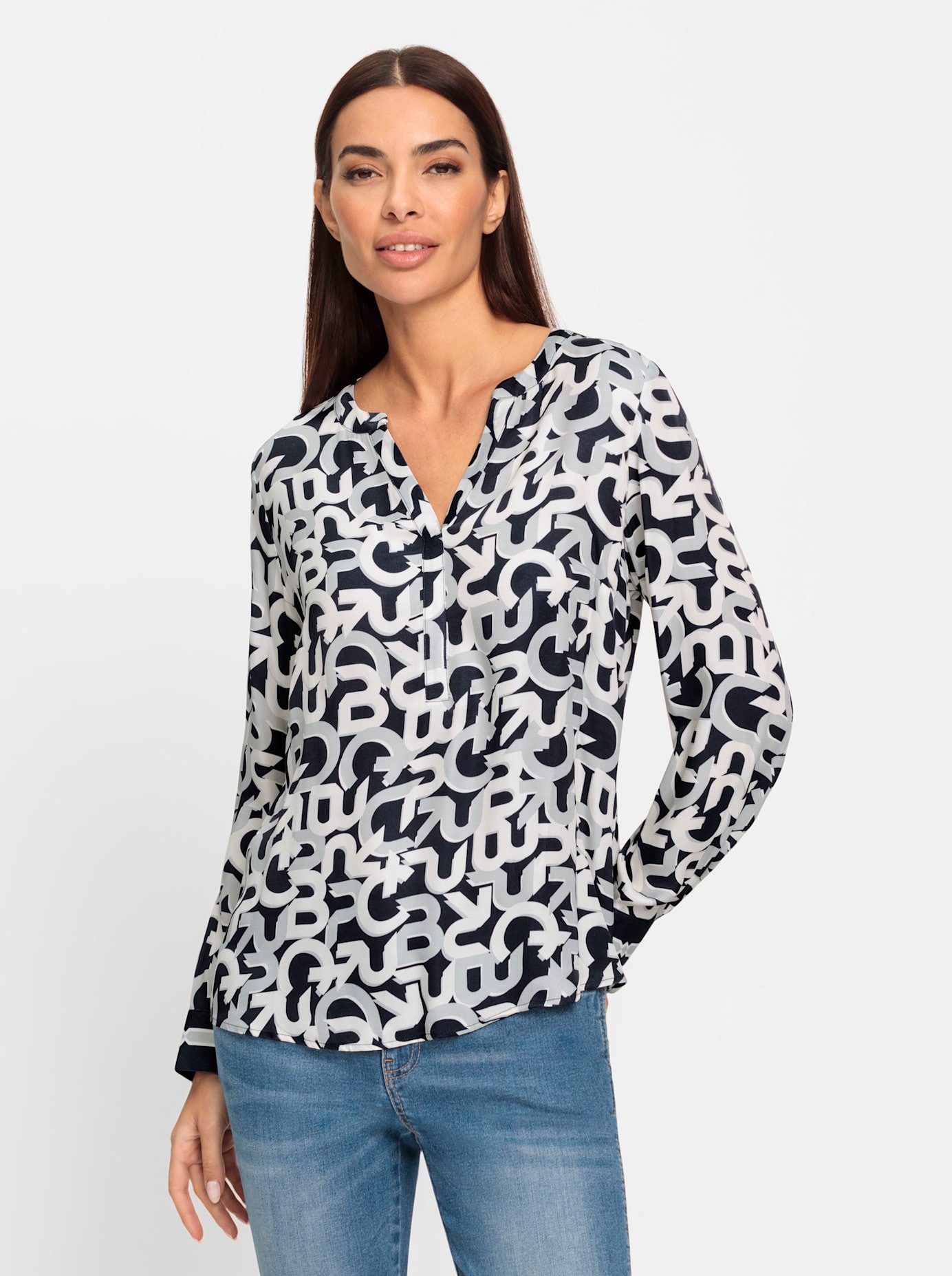 heine Druckbluse