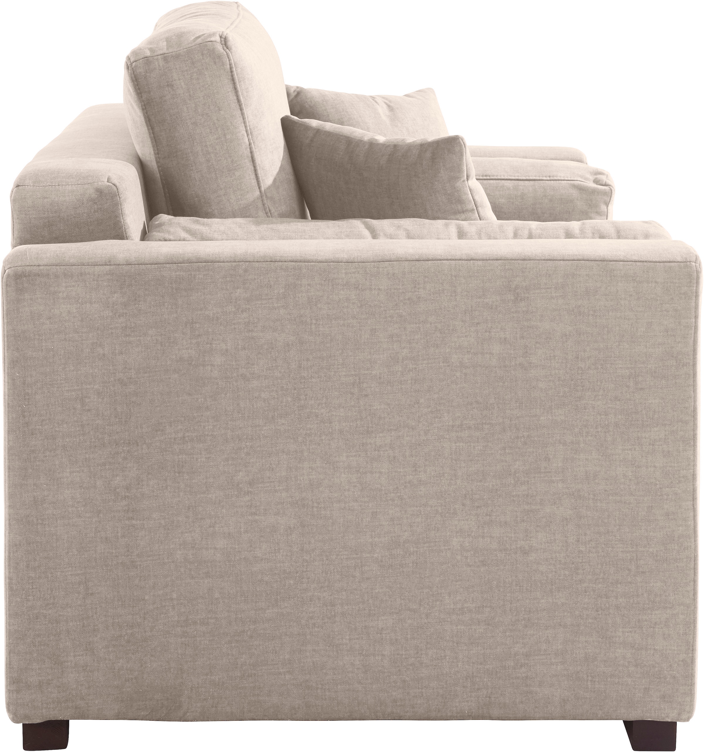 Home affaire Loveseat »Fresh Pond Sessel«, weicher Sitzkomfort, incl. Zierkissen, B/T/H: 140/96/95 cm