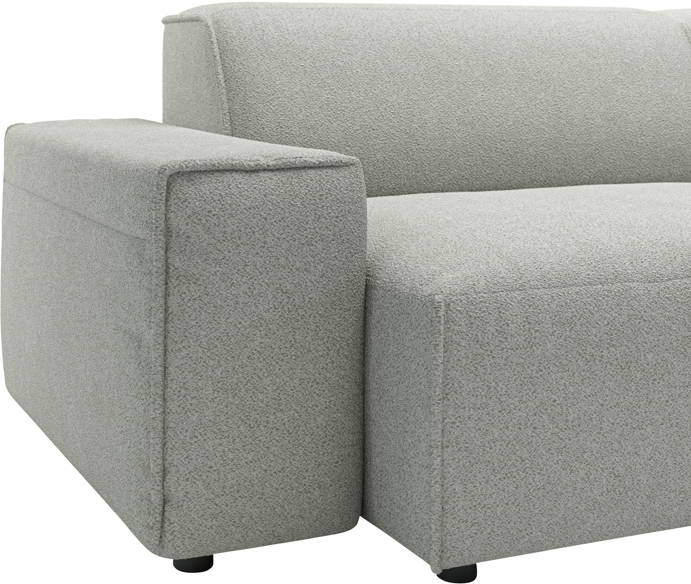 andas Ecksofa »Glimminge auch in Breitcord, Feincord, Bouclé + Easy care-Bezug«, L-Form, Breite 294, Zierkissen