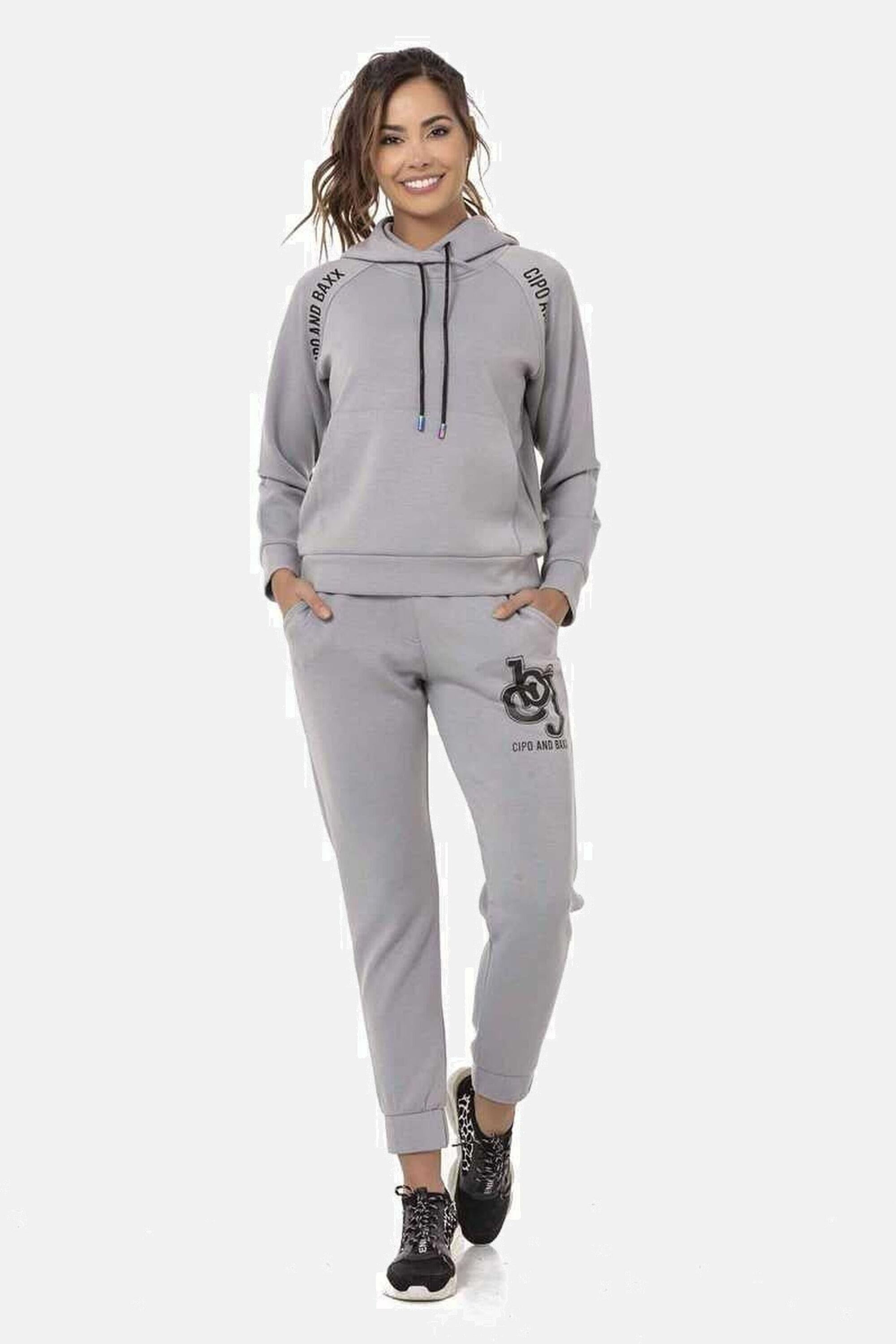 Cipo & Baxx Trainingsanzug "Homewear" 1 Stk. tlg. mit Logo und Schriftzug, günstig online kaufen