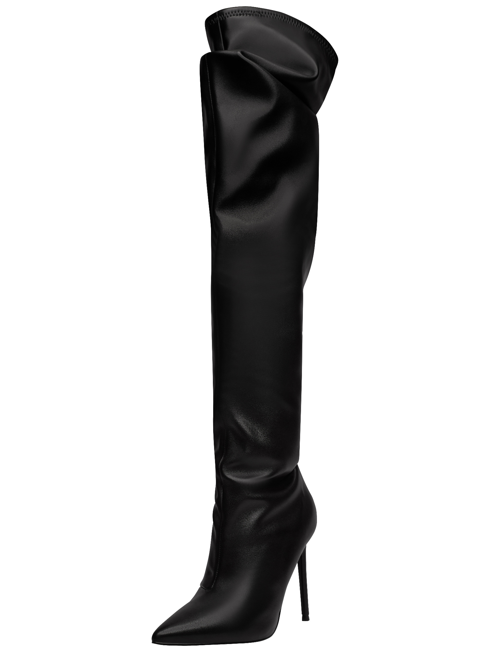 STEVE MADDEN Overkneestiefel "STEVE MADDEN Stiefel Leder/Textil" günstig online kaufen