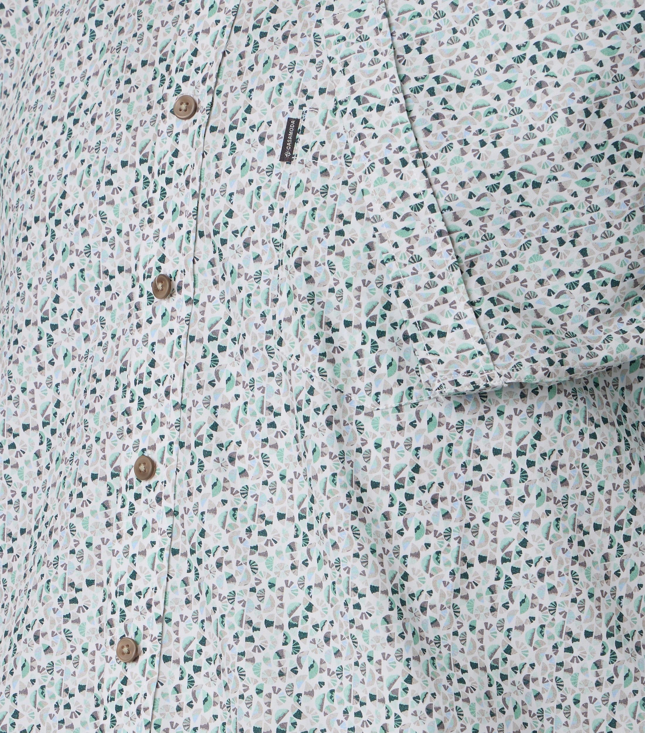 CASAMODA Kurzarmhemd »CASAMODA Freizeithemd Kurzarm Print«