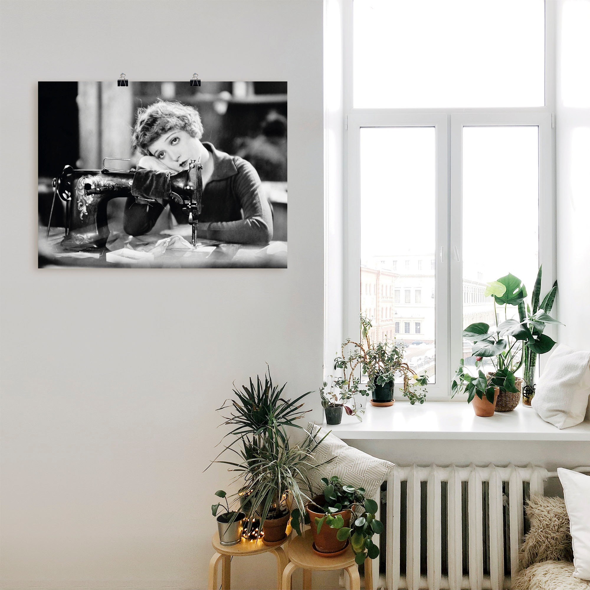 Artland Wandbild »Nähen«, Film, (1 St.), als Alubild, Outdoorbild, Leinwandbild, Poster in verschied. Größen