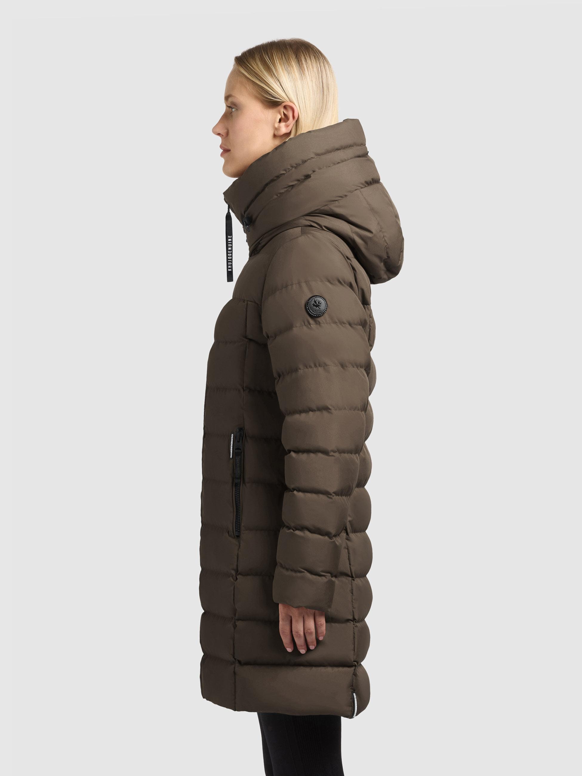 khujo Steppmantel »Nekar-YM«, Gesteppter Wintermantel mit Kapuze