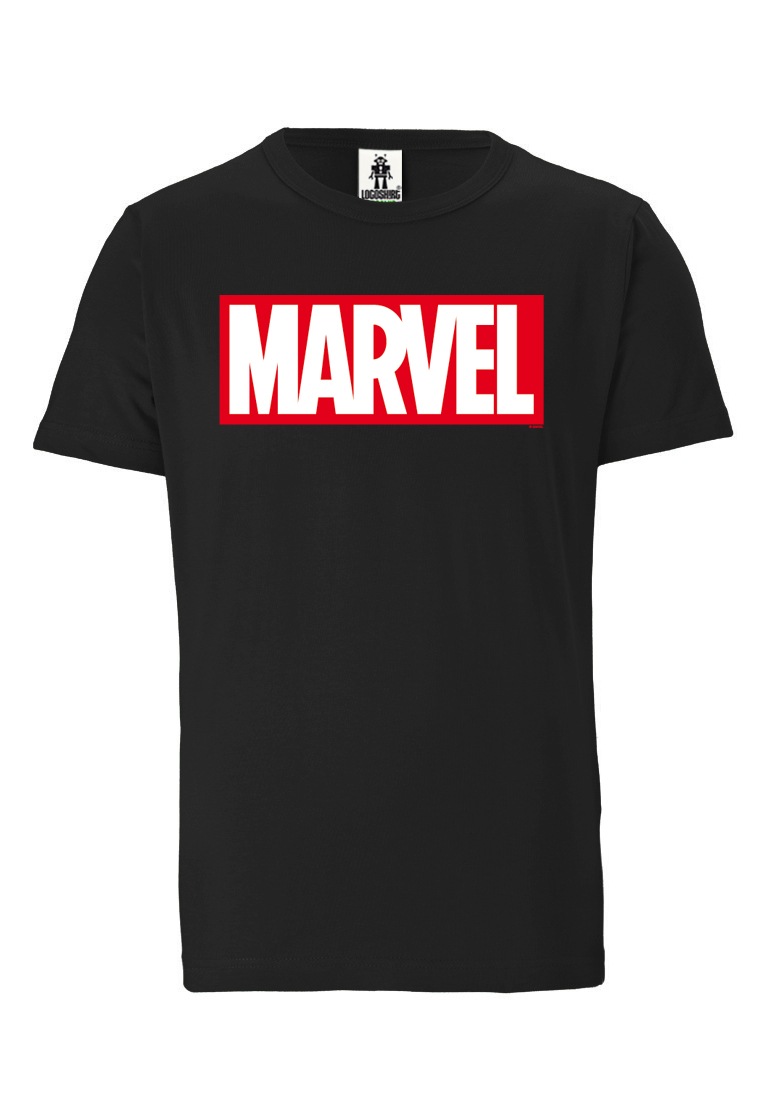 LOGOSHIRT T-Shirt »Marvel Logo«, mit Marvel Logo-Frontdruck