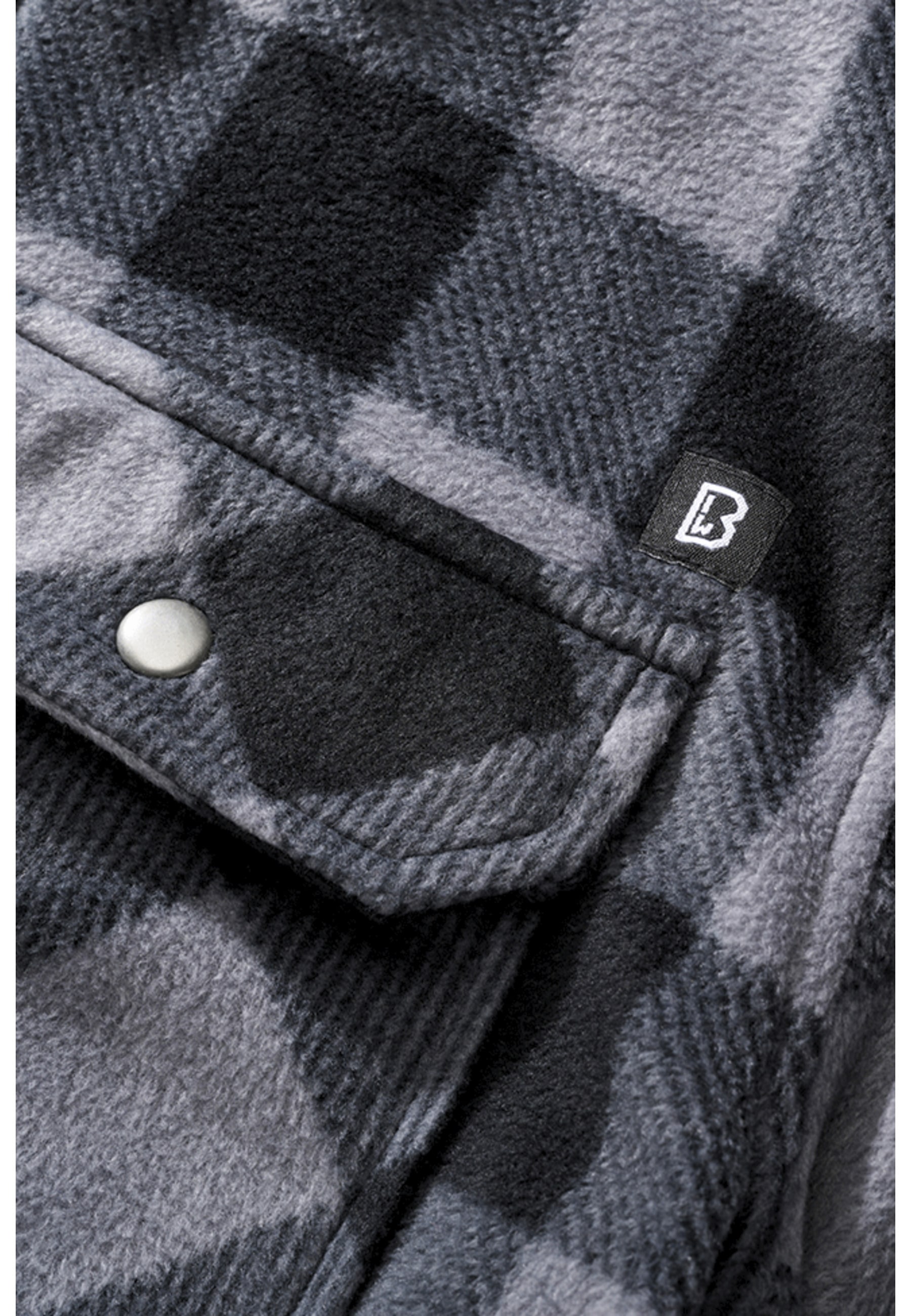 Brandit Fleecejacke »Brandit Herren Jeff Fleece Shirt Long Sleeve« 1 Stk. tlg.