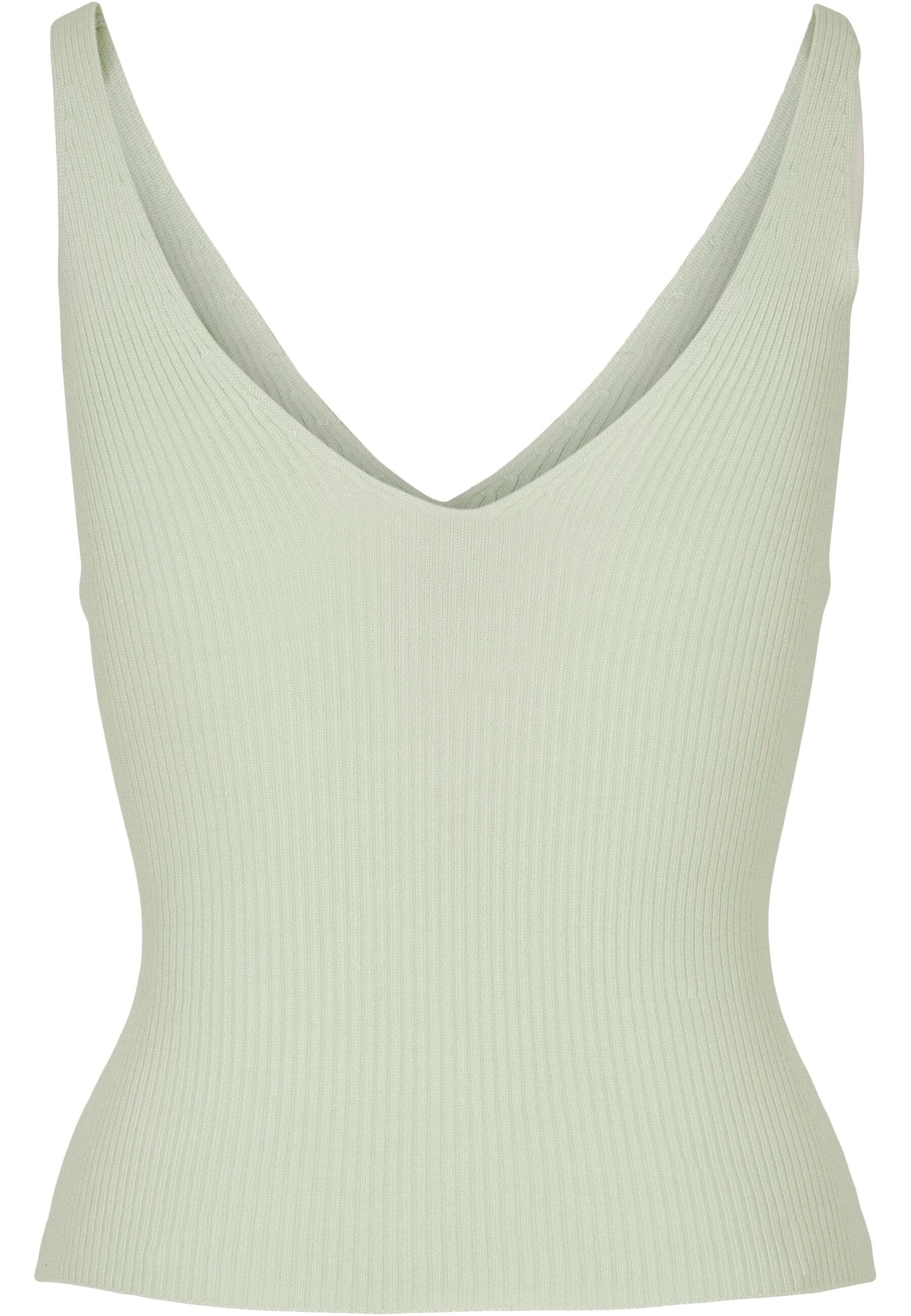 URBAN CLASSICS Muskelshirt »Urban Classics Damen Ladies Rib Knit Top«, (1 tlg.)