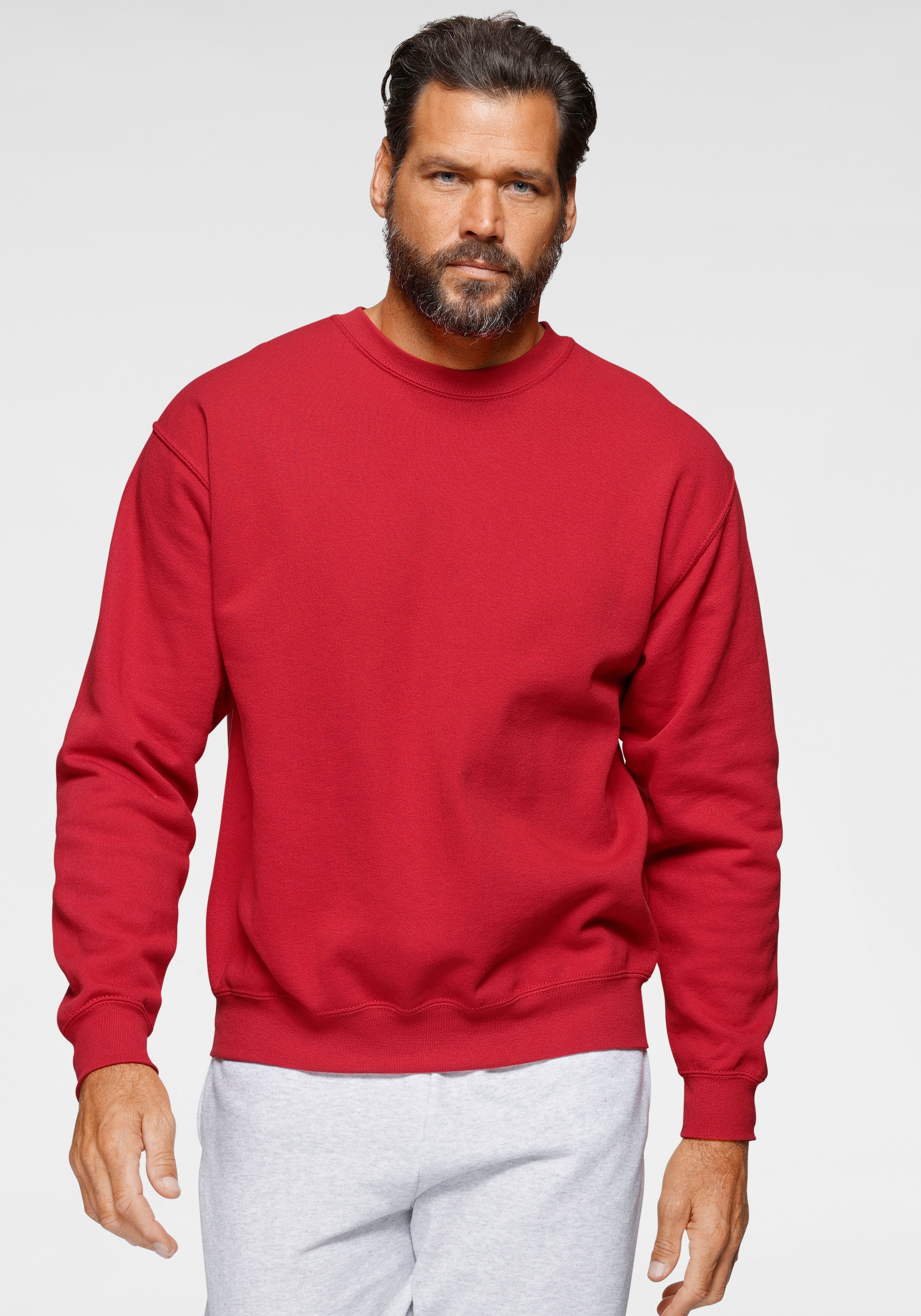 Fruit of the Loom Sweatshirt, im unifarbenen Design günstig online kaufen