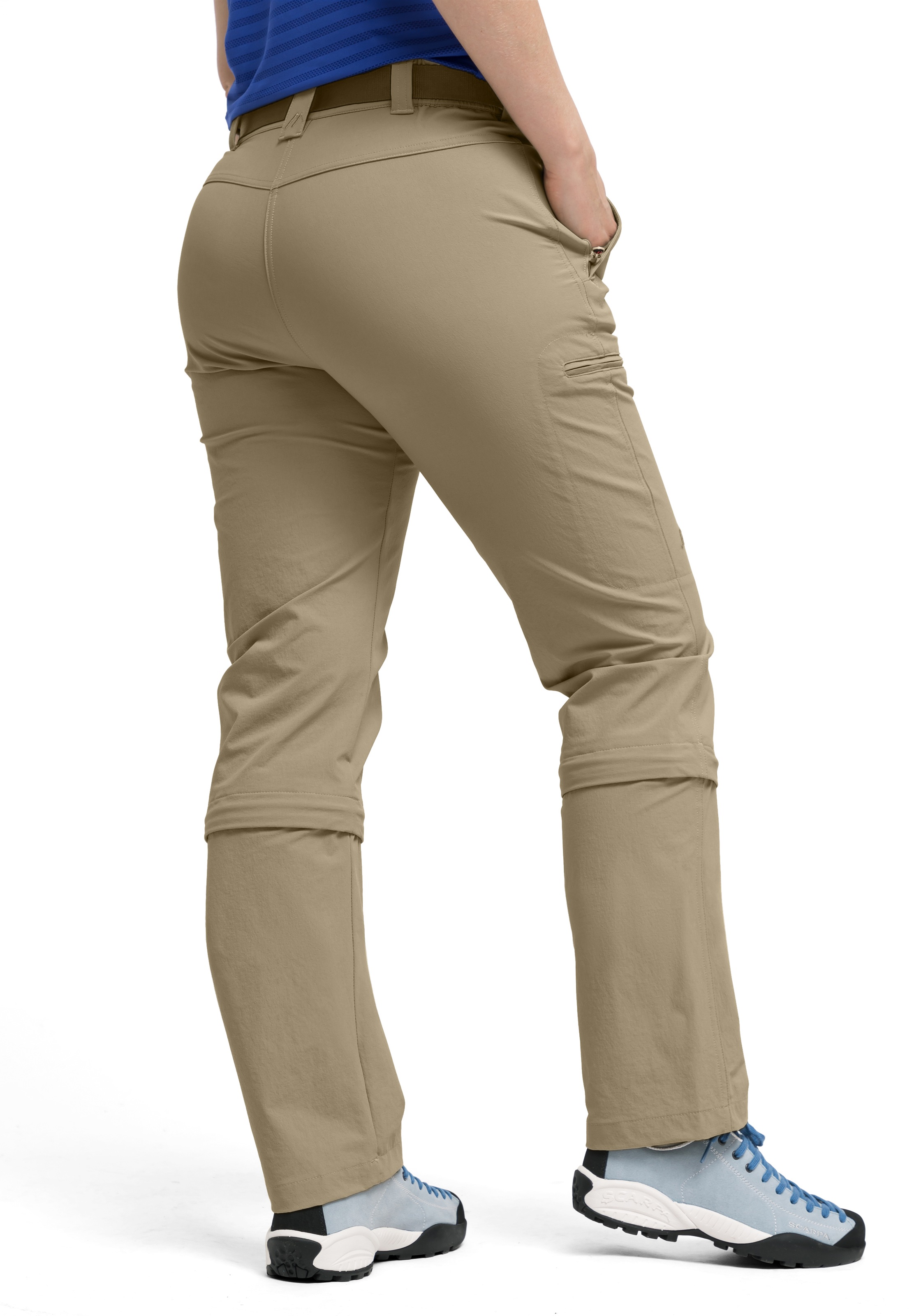 Maier Sports Funktionshose »Arolla«, Damen Wanderhose, zipp-off Outdoor-Hose, 3 Taschen, Regular Fit