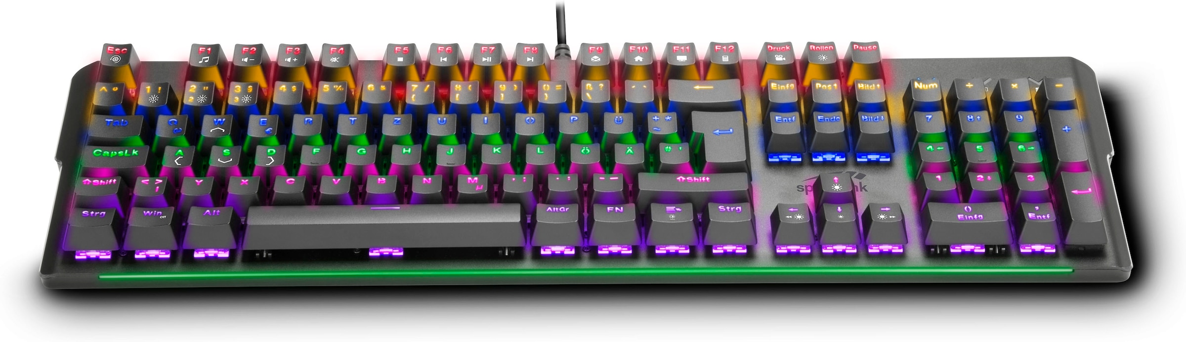 Speedlink Gaming-Tastatur »VELA LED mechanisch«, (USB-Anschluss), mechanisch
