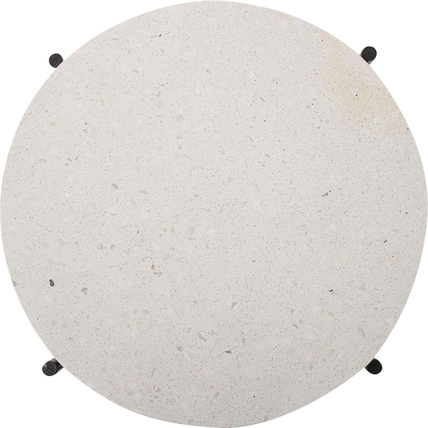 Gutmann Factory Terrazzo Side Table Black/White 2